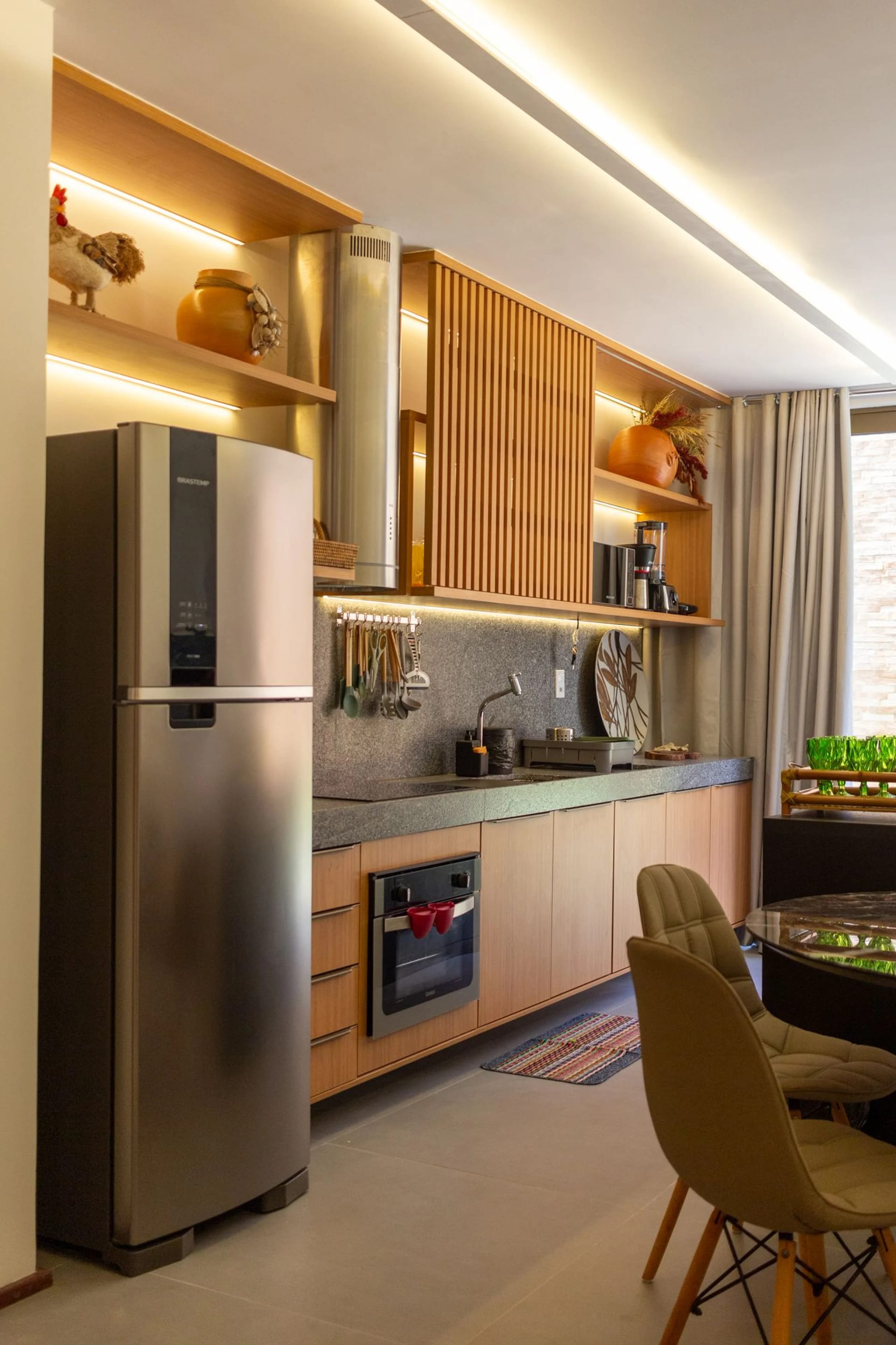 Cozinha ou kitnet — Villa Naluri em Japaratinga C 007 by Qavi