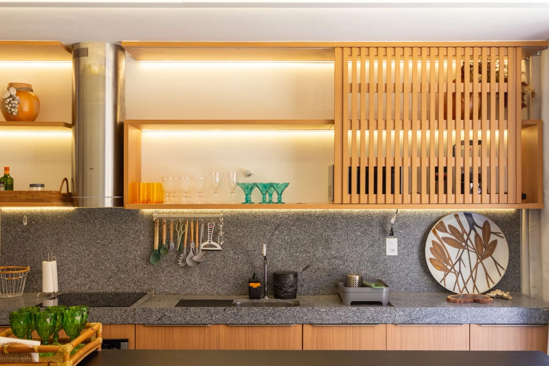 Cozinha ou kitnet — Villa Naluri em Japaratinga C 007 by Qavi