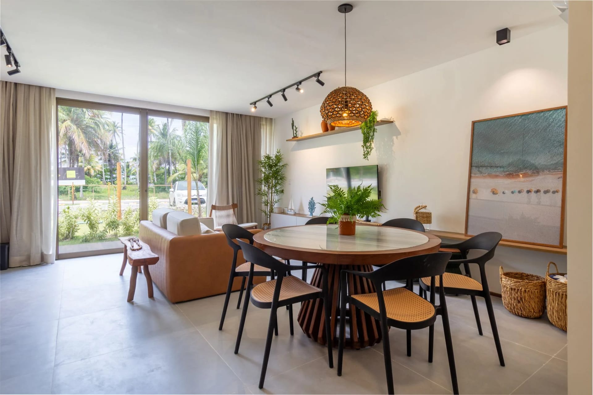 Living Room — Villa Naluri em Japaratinga C 003 by QAVI