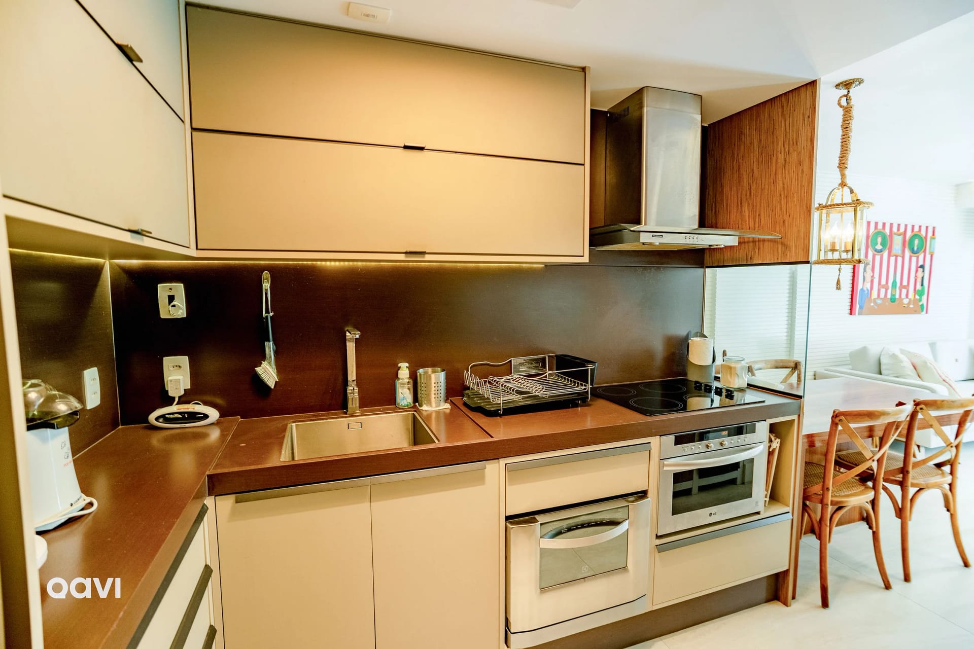 Cocina o kitnet — In Mare Bali Flat Tulum by Qavi