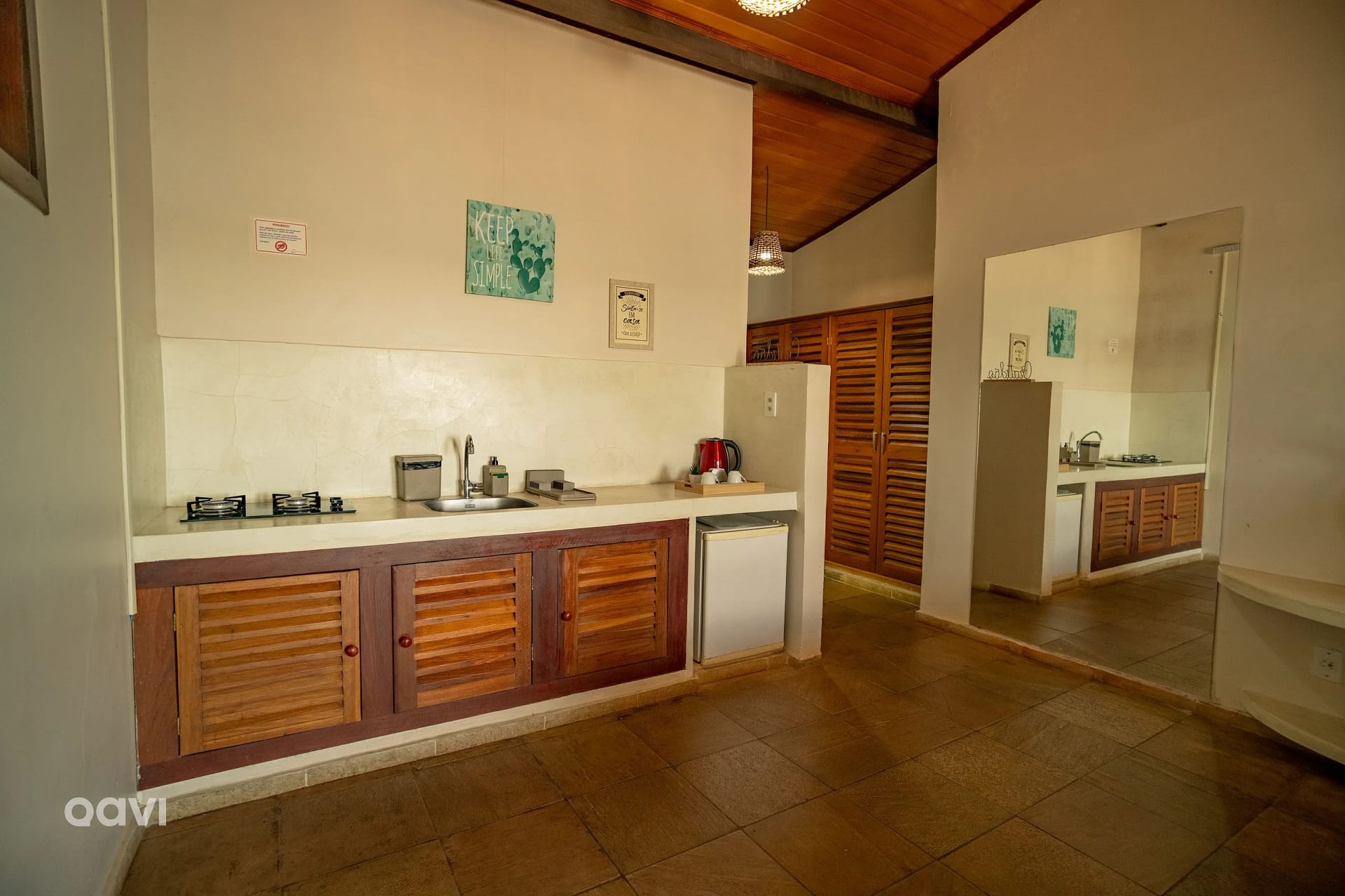 Foto de toda la habitación — Apartamento Duplo