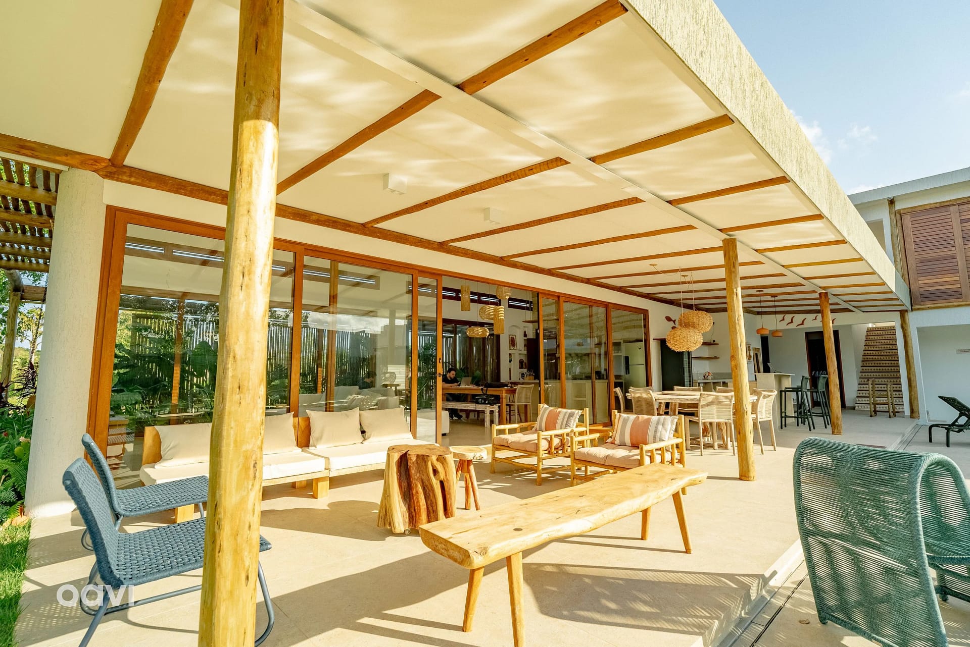 Area de estar — Casa Mar no Pipa Natureza by Qavi
