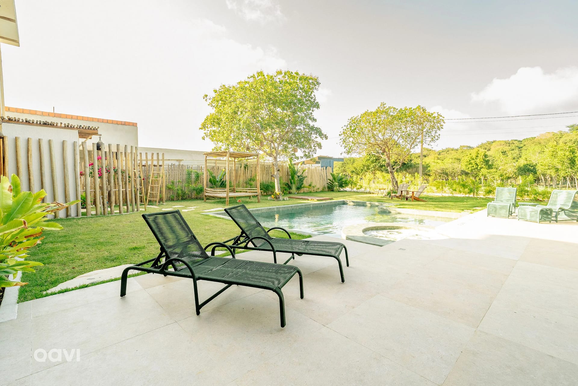 Area de estar — Casa Mar no Pipa Natureza by Qavi