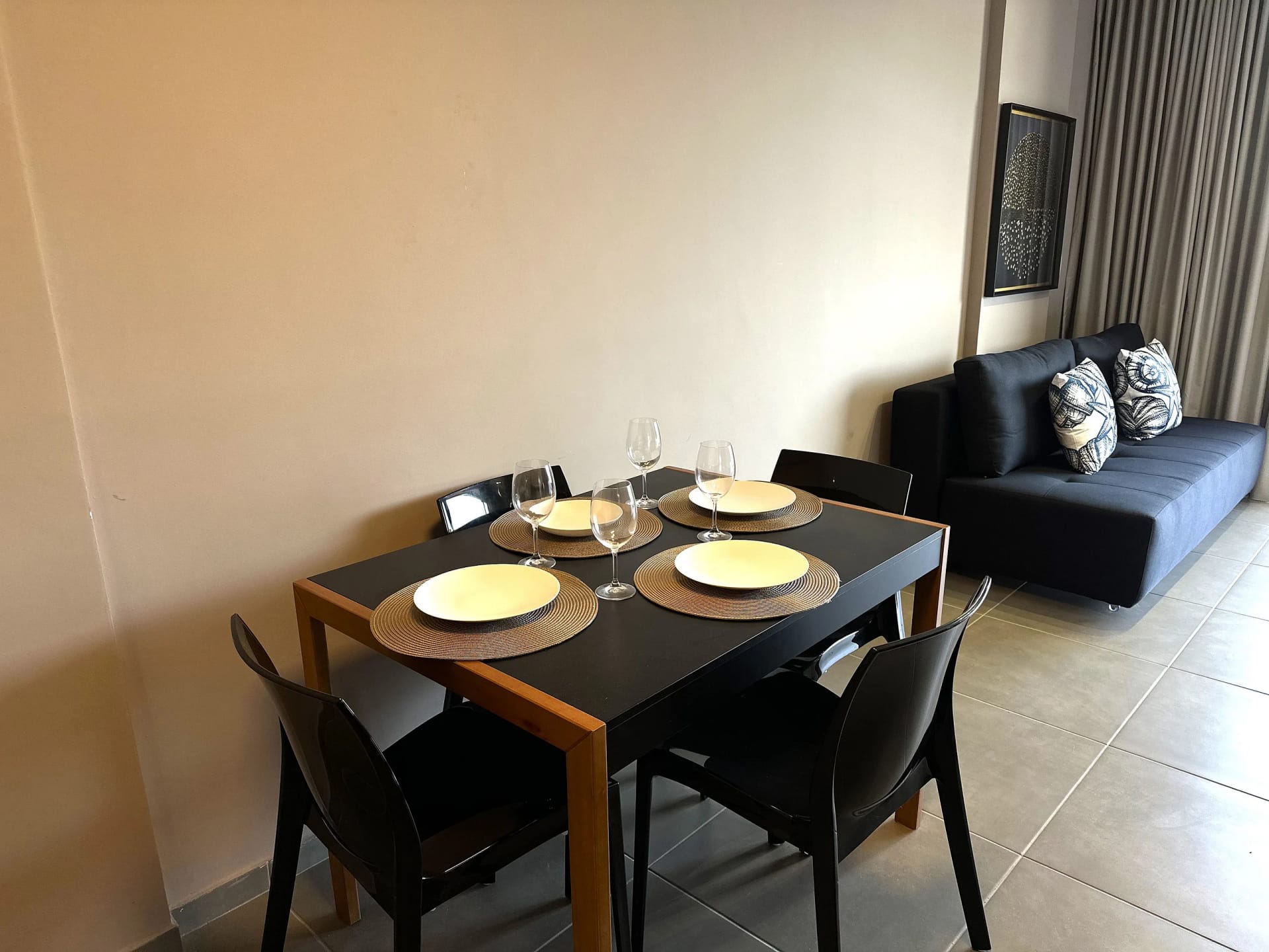 Dining area — Loft Studio Maceió com Vista Mar by Qavi