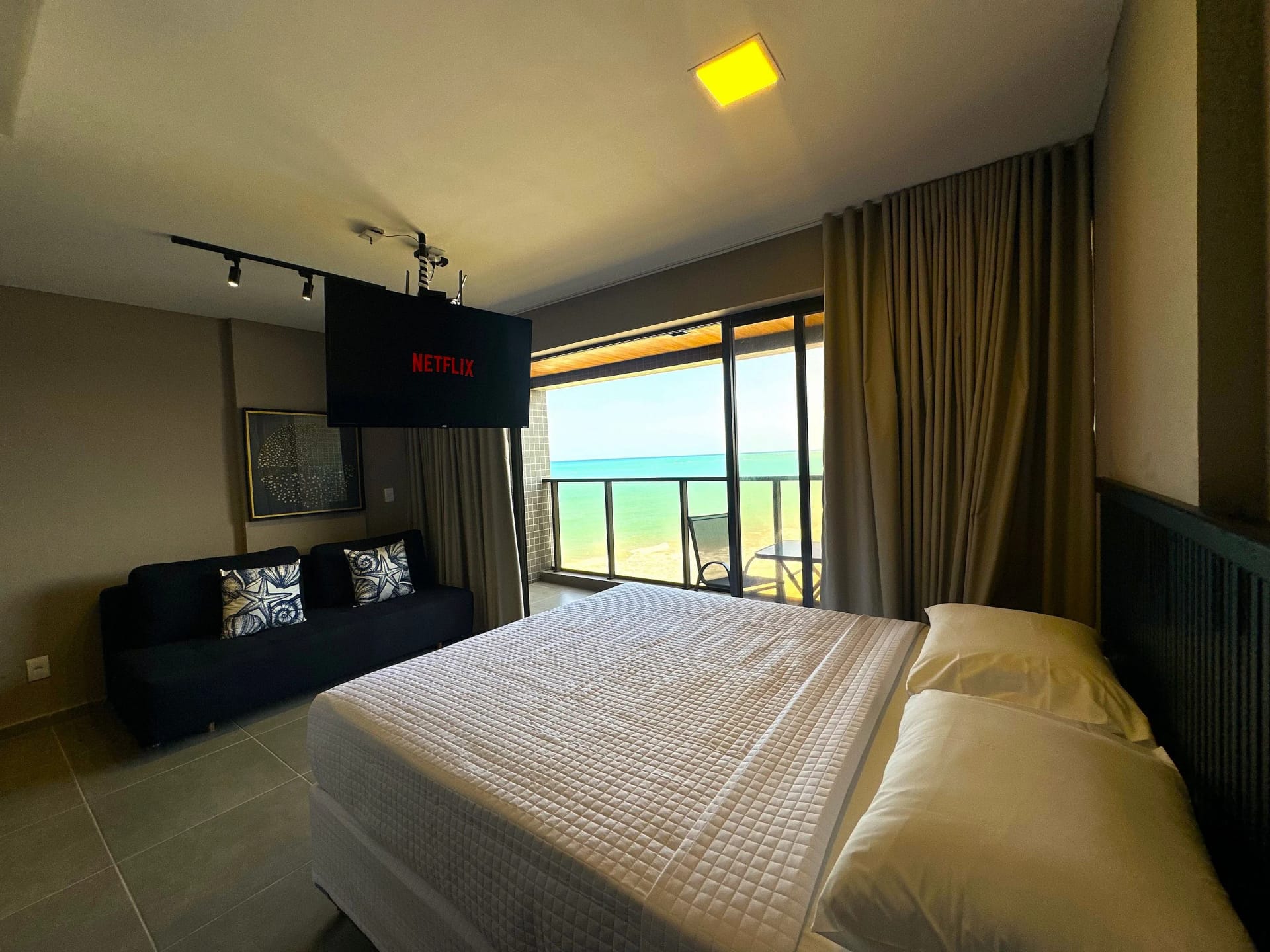 Bedroom — Loft Studio Maceió com Vista Mar by Qavi