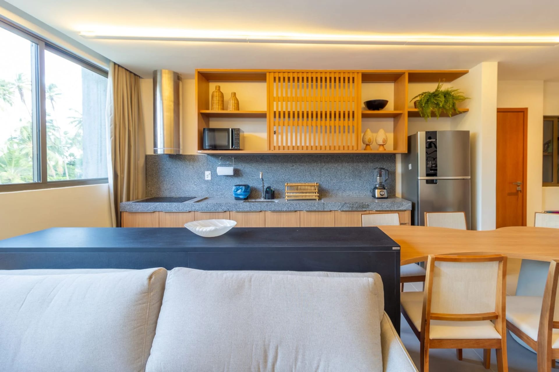 Cozinha ou kitnet — Villa Naluri Rooftop Vista Mar D 102 by Qavi