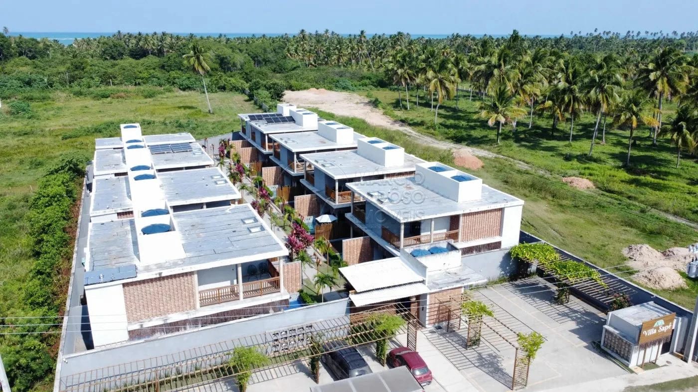 Vista aérea — Casa com Piscina Privativa em São Miguel dos Milagres by Qavi