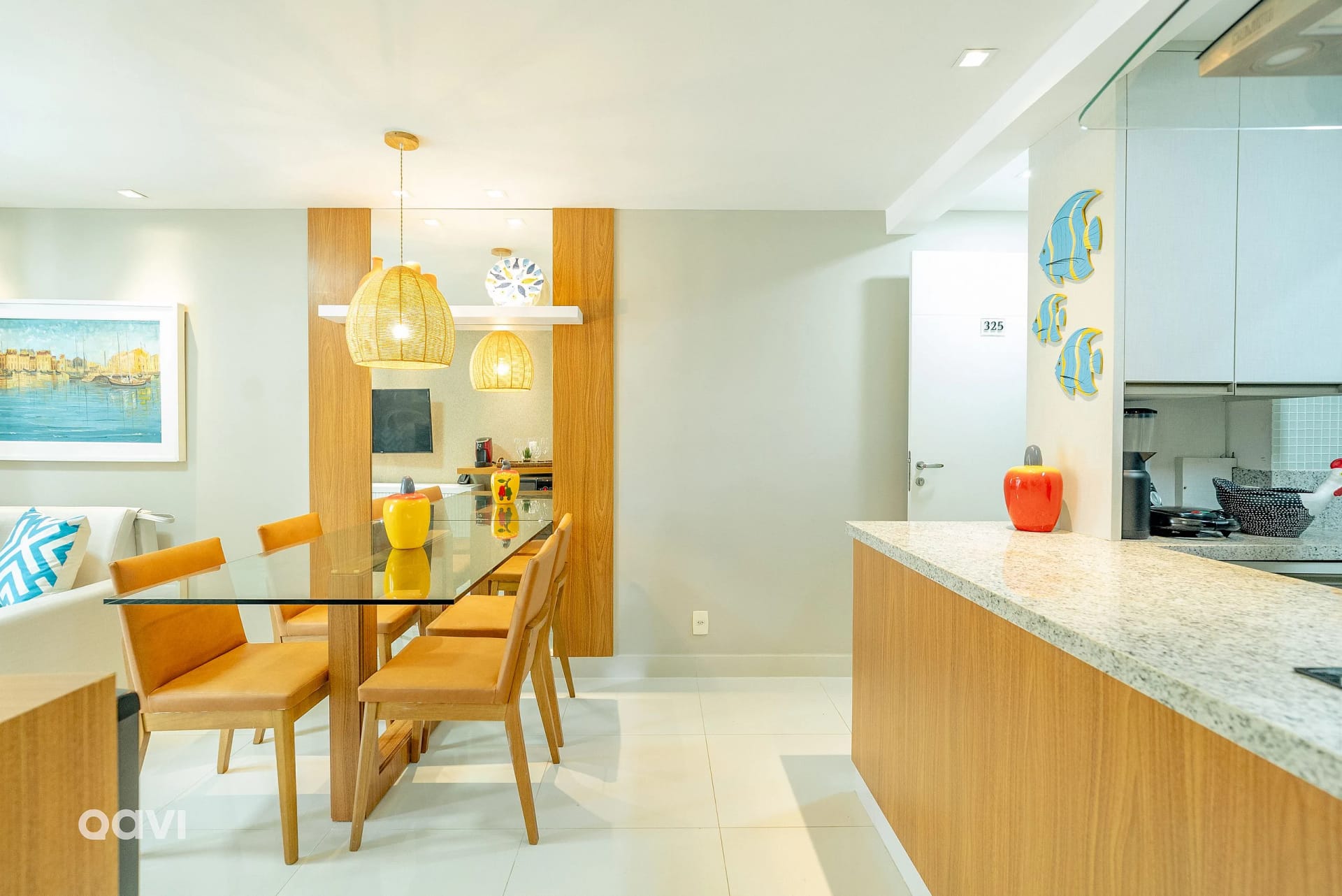 Kitchen or kitchenette — In Mare Bali Flat Maldivas by Qavi