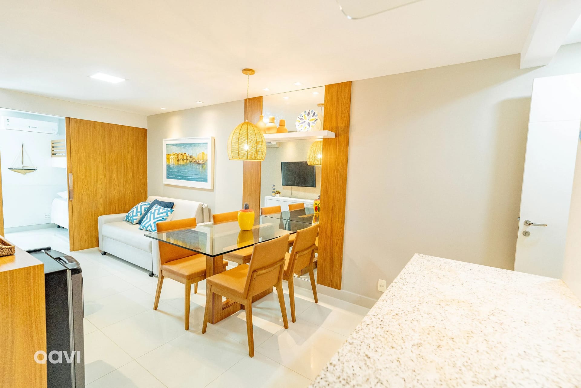 Kitchen or kitchenette — In Mare Bali Flat Maldivas by Qavi