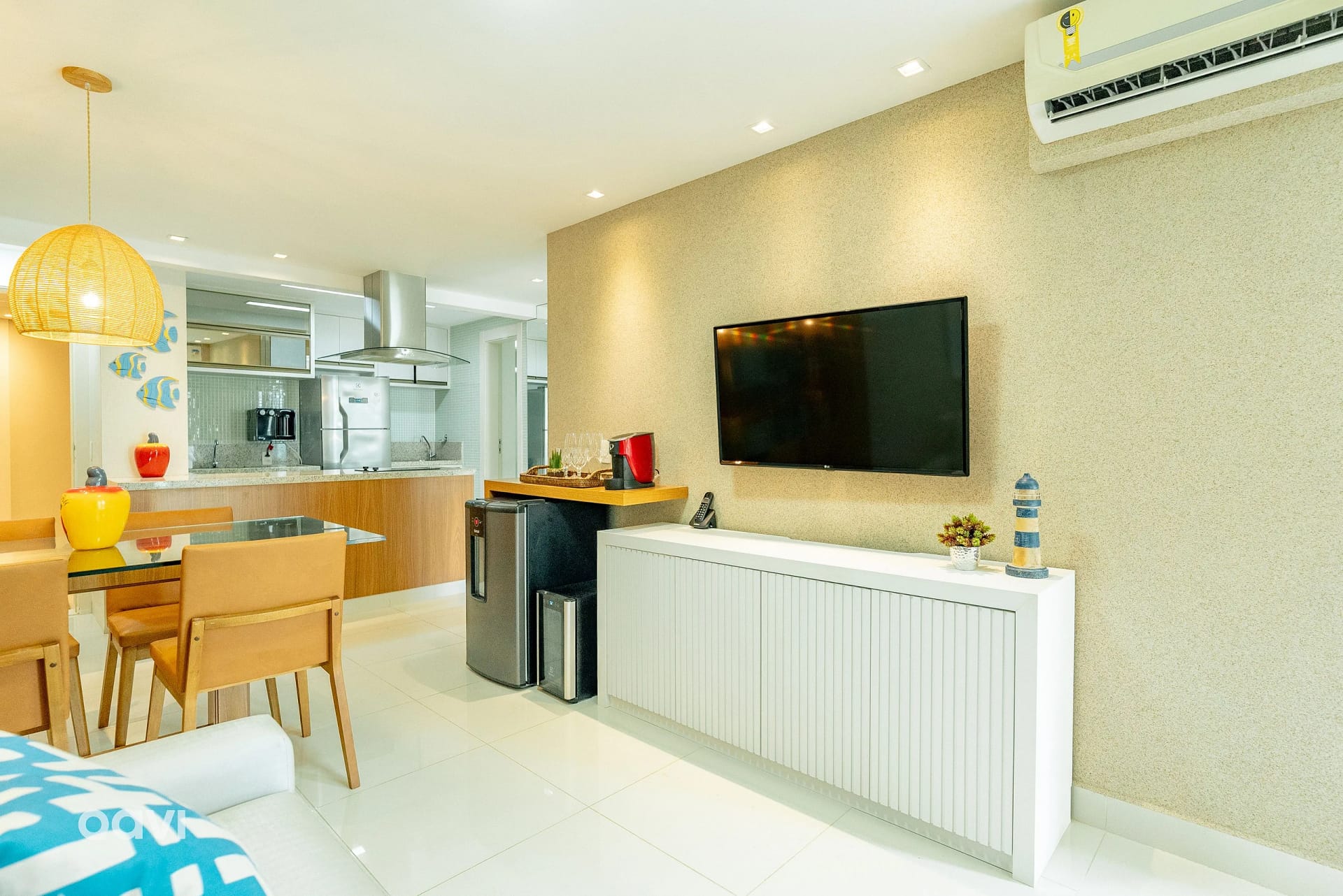 Living Room — In Mare Bali Flat Maldivas by Qavi