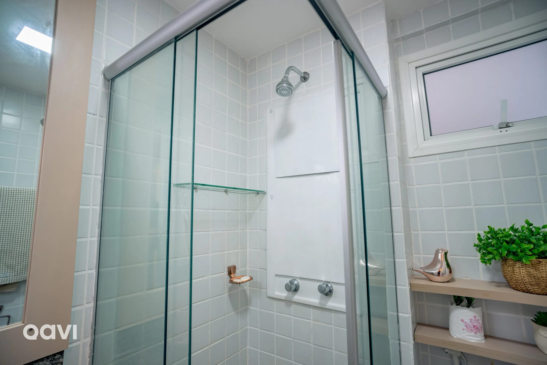 Bathroom — Flat em Ponta Negra no Pontamares by Qavi