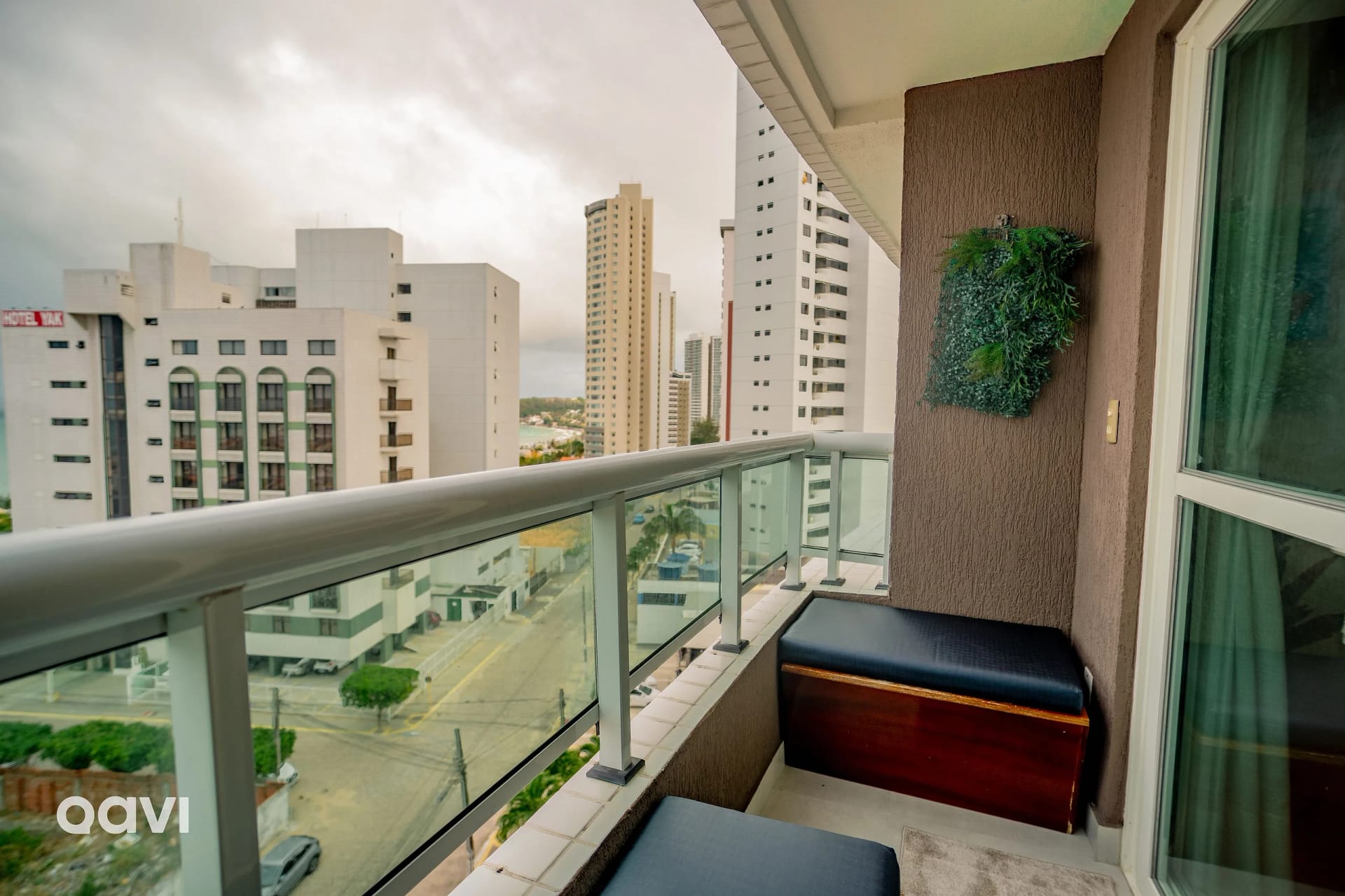 Balcony / Terrace — Flat em Ponta Negra no Pontamares by Qavi