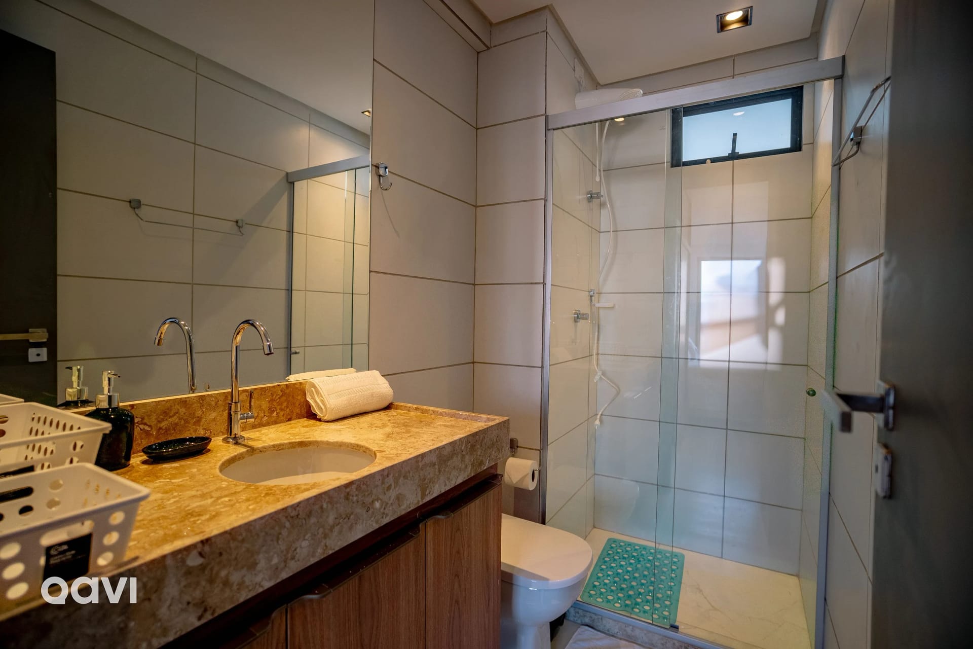 Banheiro — Apartamento Vista Mar em Manaíra by Qavi