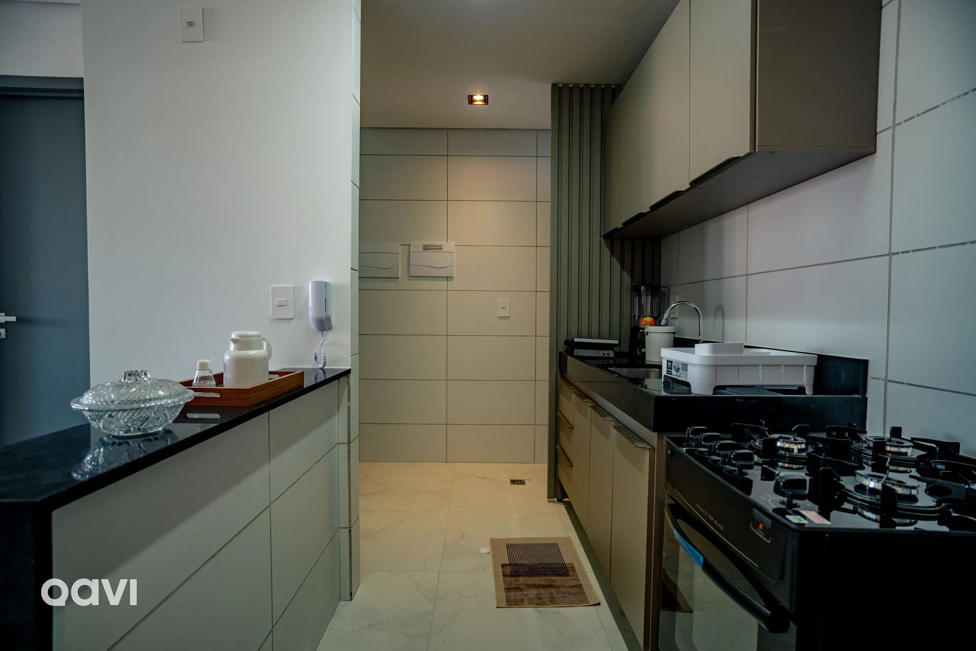 Cozinha ou kitnet — Apartamento Vista Mar em Manaíra by Qavi