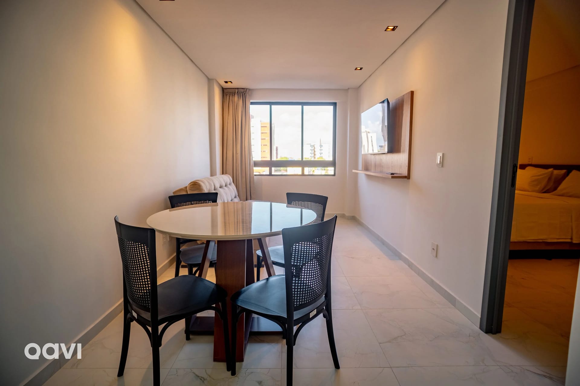 Sala de Estar — Apartamento Vista Mar em Manaíra by Qavi