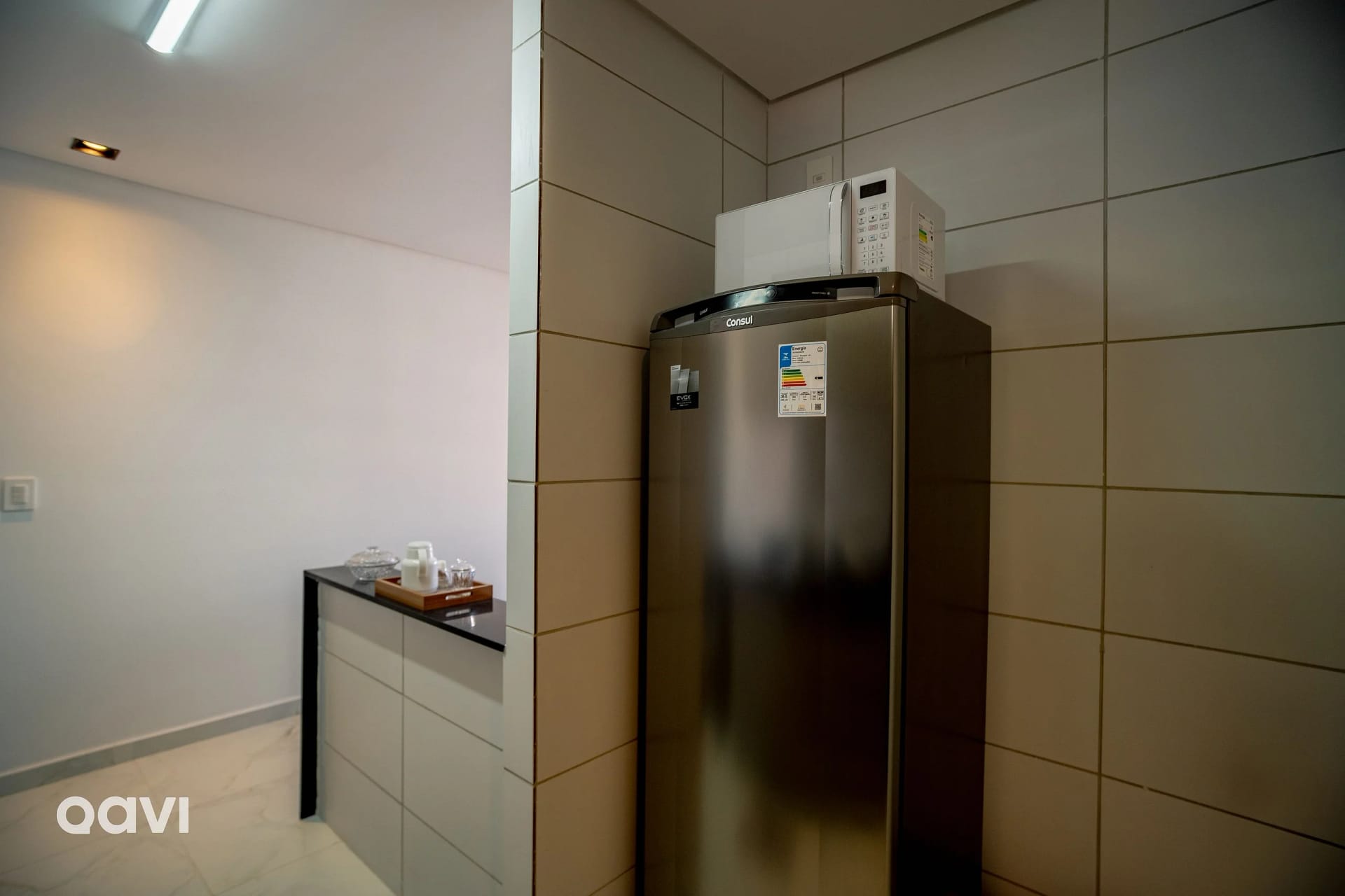 Cozinha ou kitnet — Apartamento Vista Mar em Manaíra by Qavi