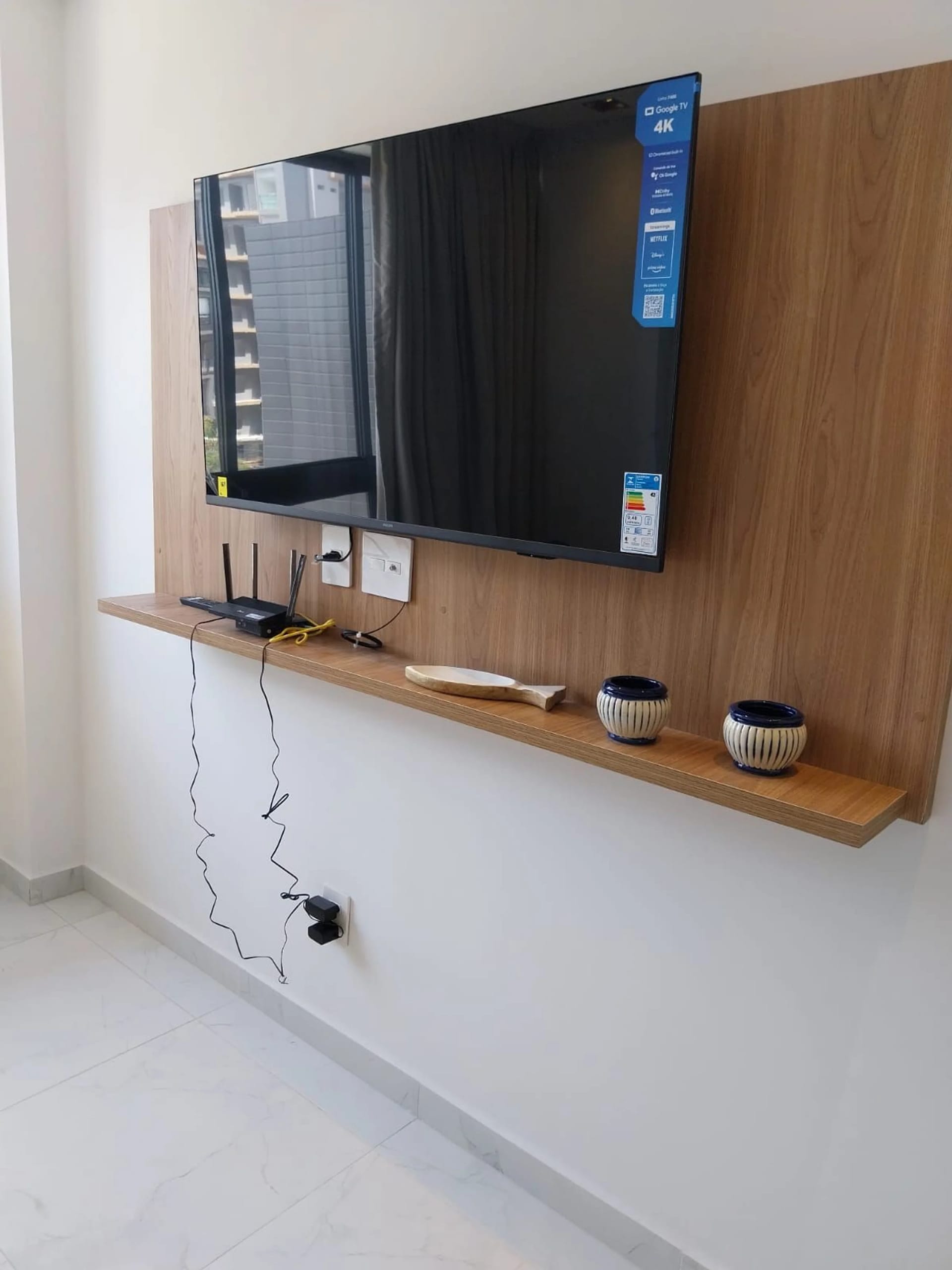 TV e multimídia — Apartamento Vista Mar em Manaíra by Qavi