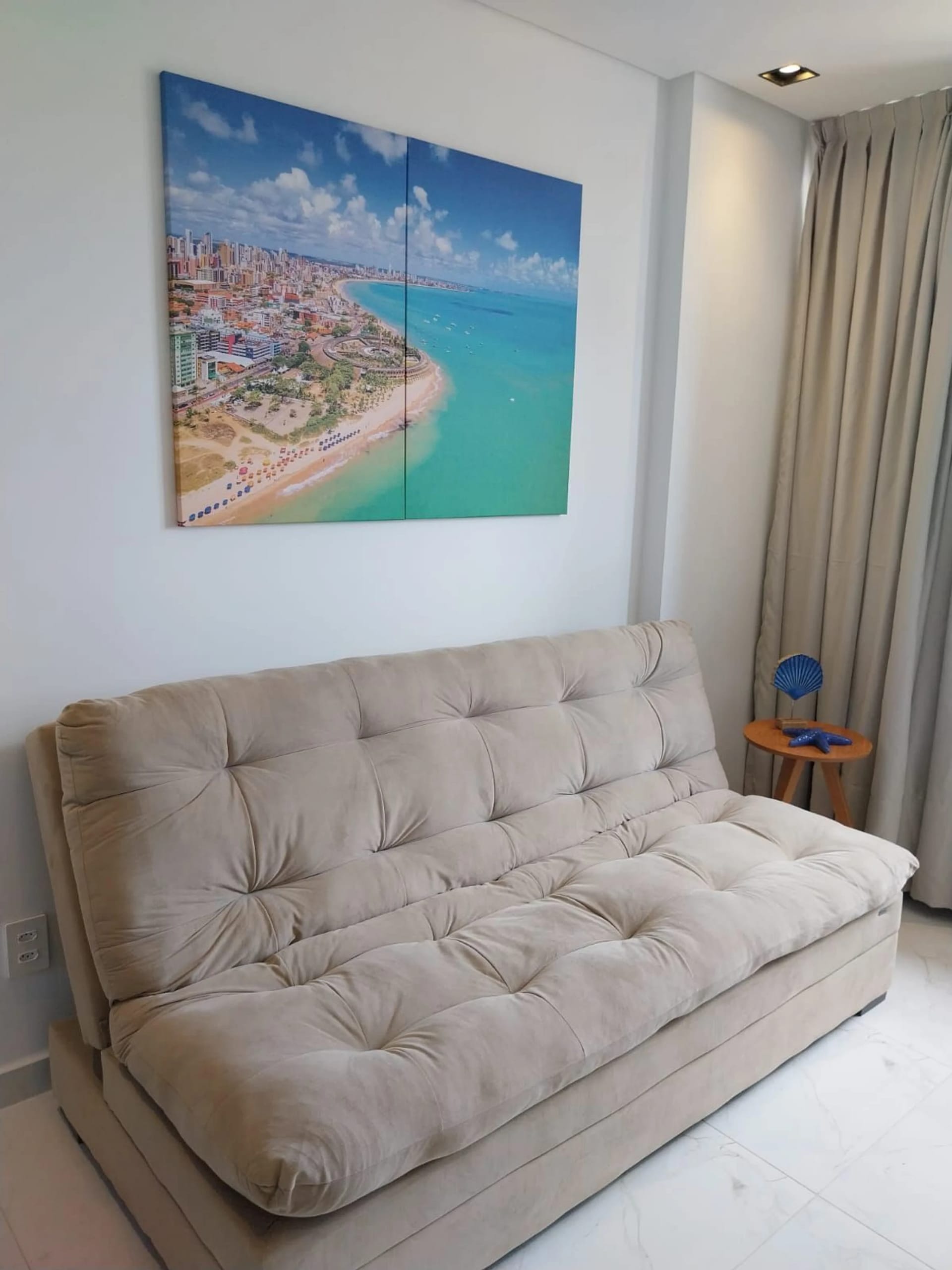 Sala de Estar — Apartamento Vista Mar em Manaíra by Qavi