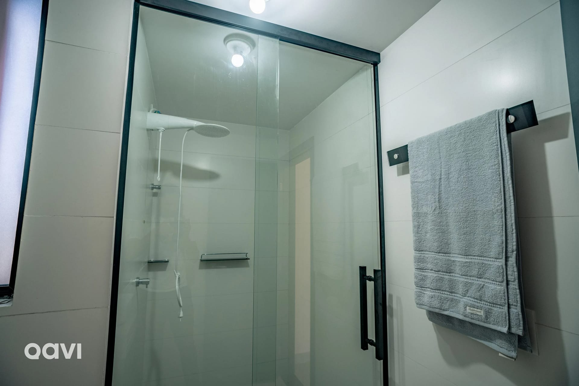 Banheiro — Flat Beira Mar no Intermares Sun Smart 303 - QAVI
