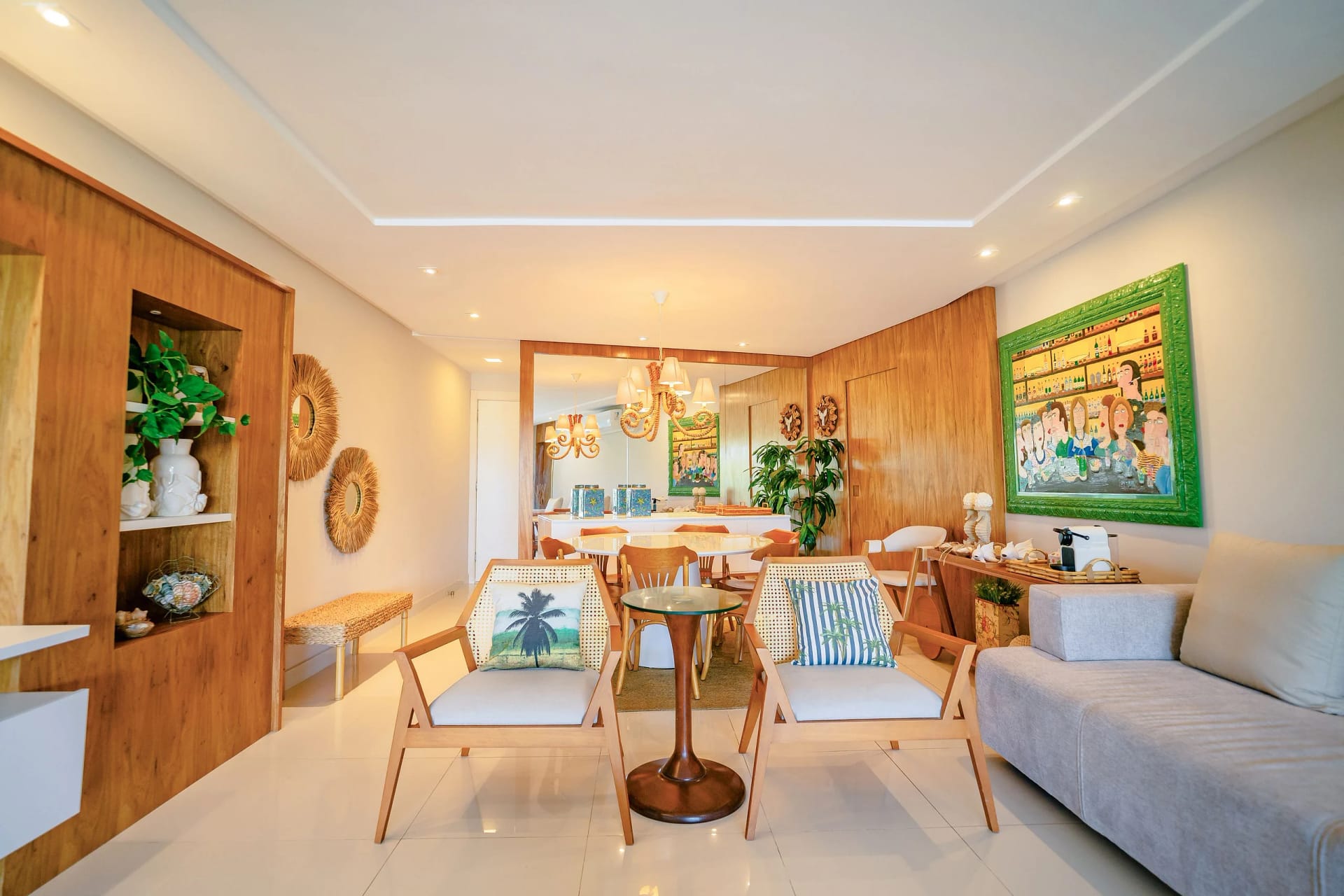 Living Room — In Mare Bali Flat Premium Cartagena by Qavi