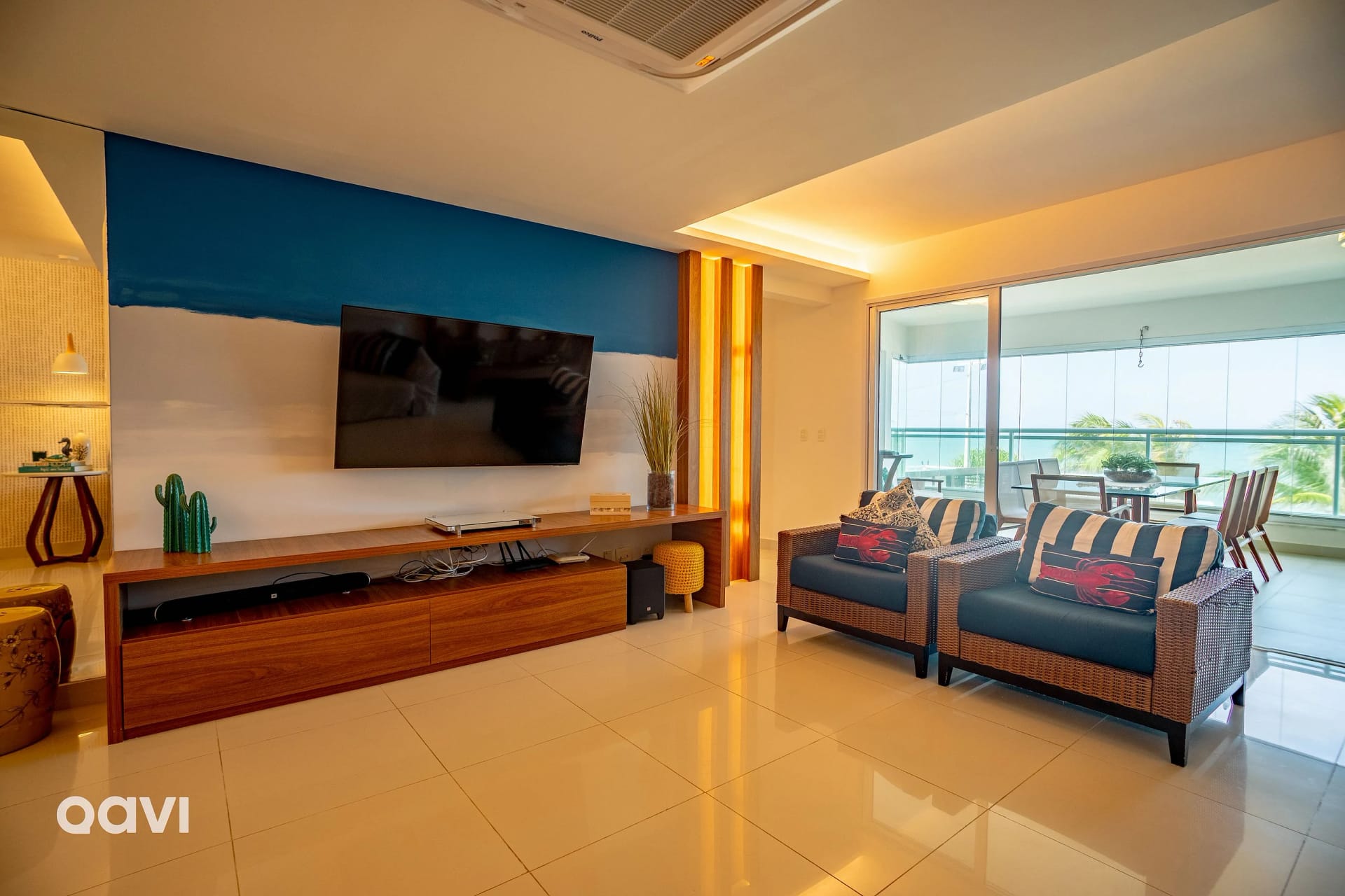 Living Room — In Mare Bali Flat Cobertura Visby by Qavi