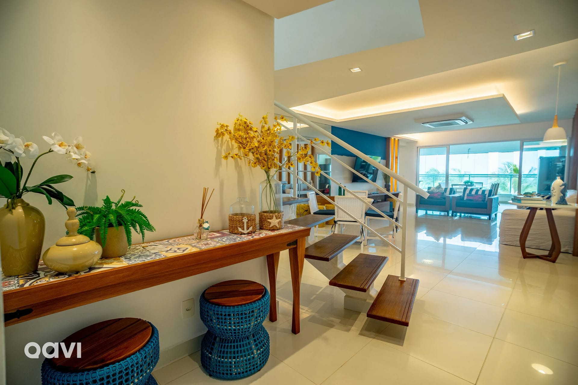 Living Room — In Mare Bali Flat Cobertura Visby by Qavi