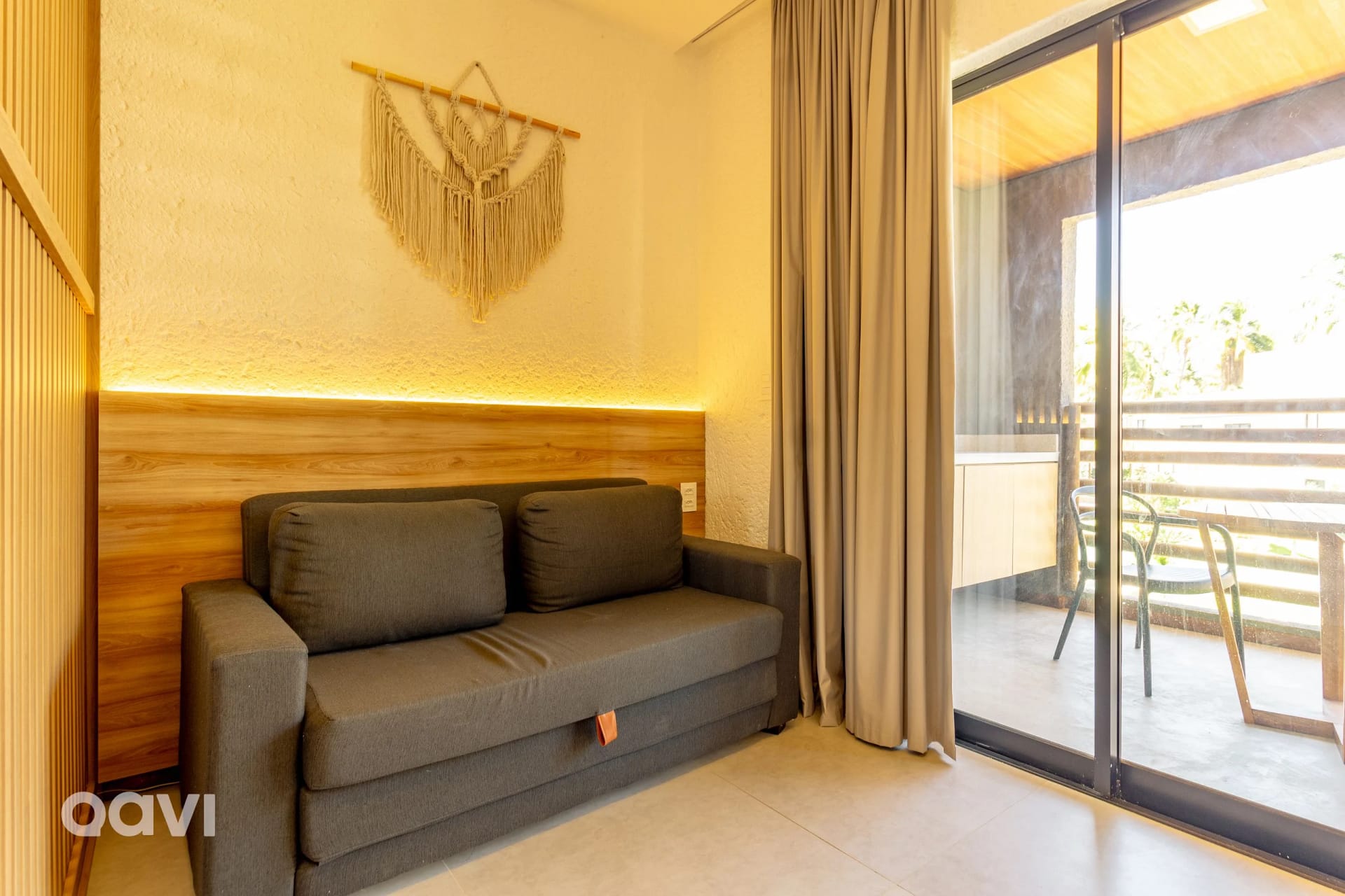 Living Room — Villas Manatee Milagres Studio B 103 by QAVI