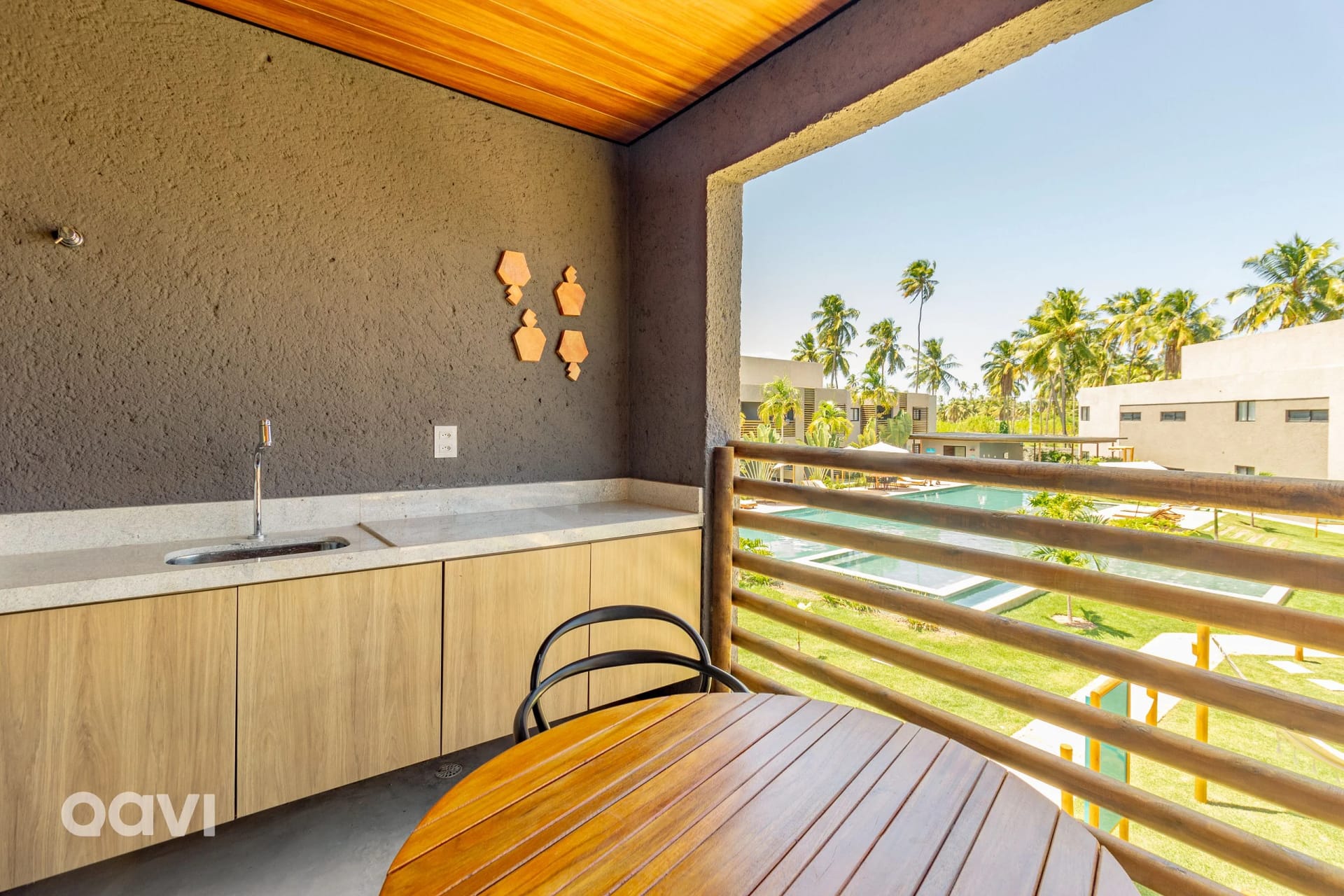 Balcony / Terrace — Villas Manatee Milagres Studio B 103 by QAVI