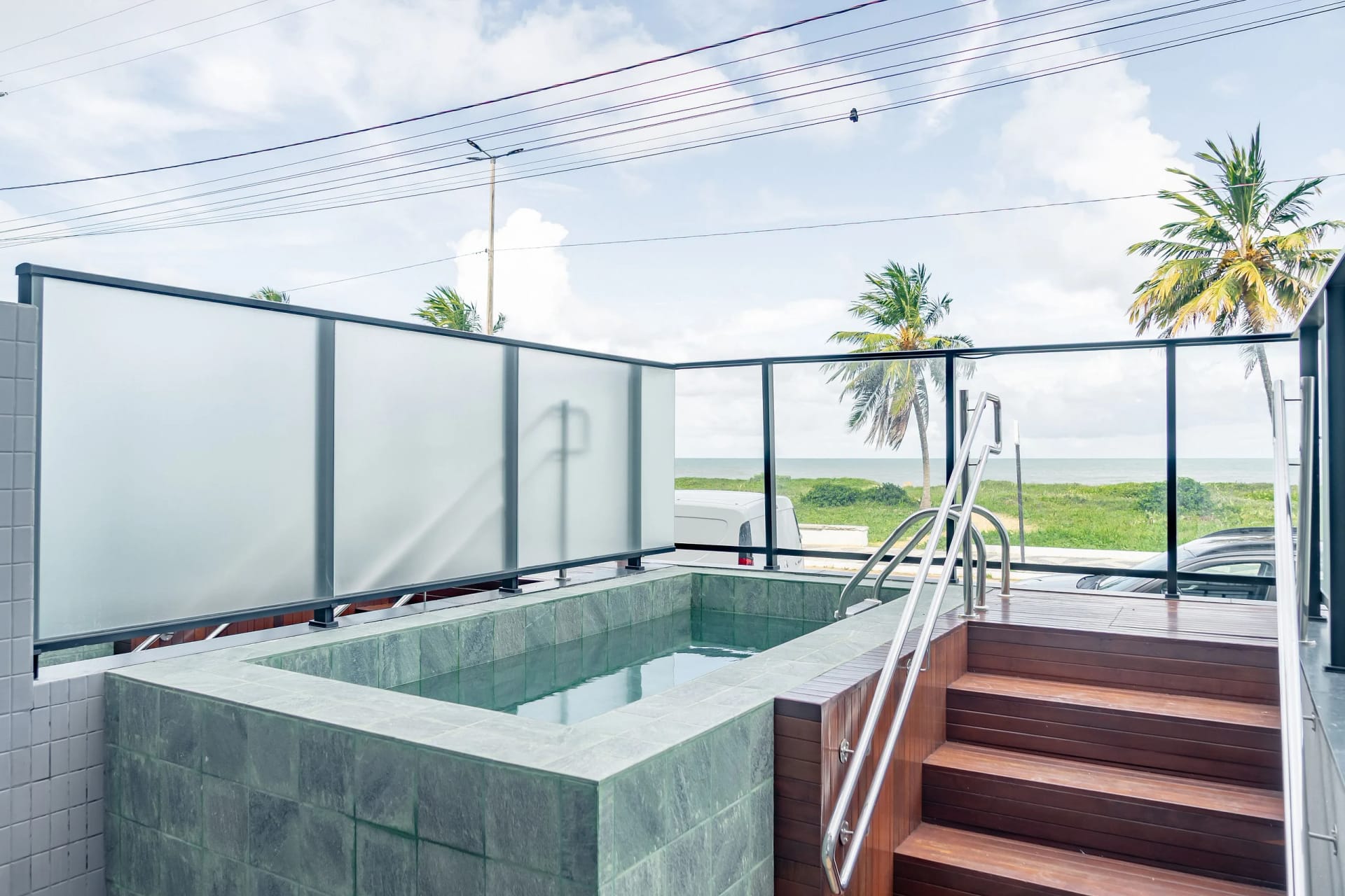 Piscina — Flat Beira Mar no Intermares Sun Smart 005 - QAVI