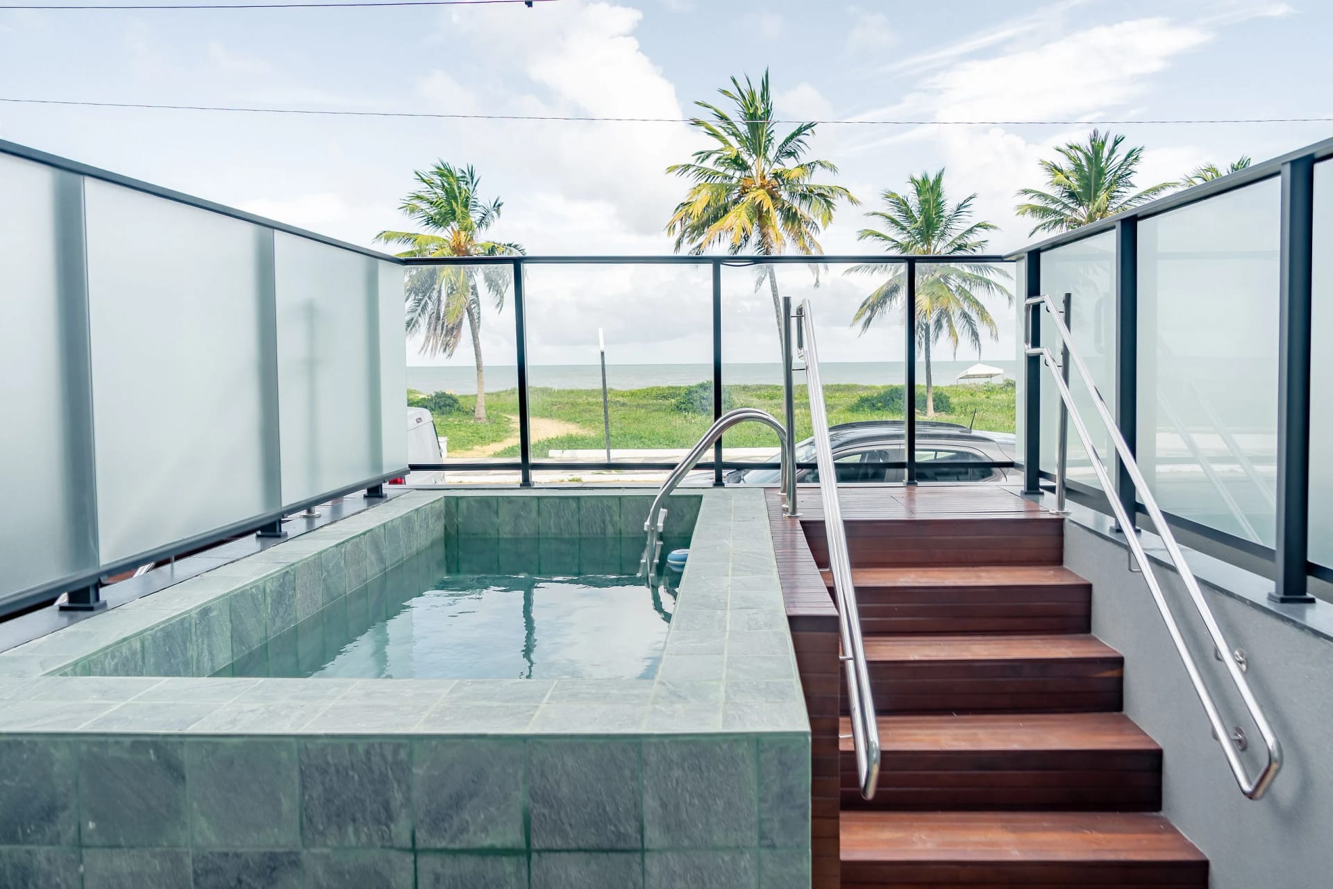Piscina — Flat Beira Mar no Intermares Sun Smart 005 - QAVI