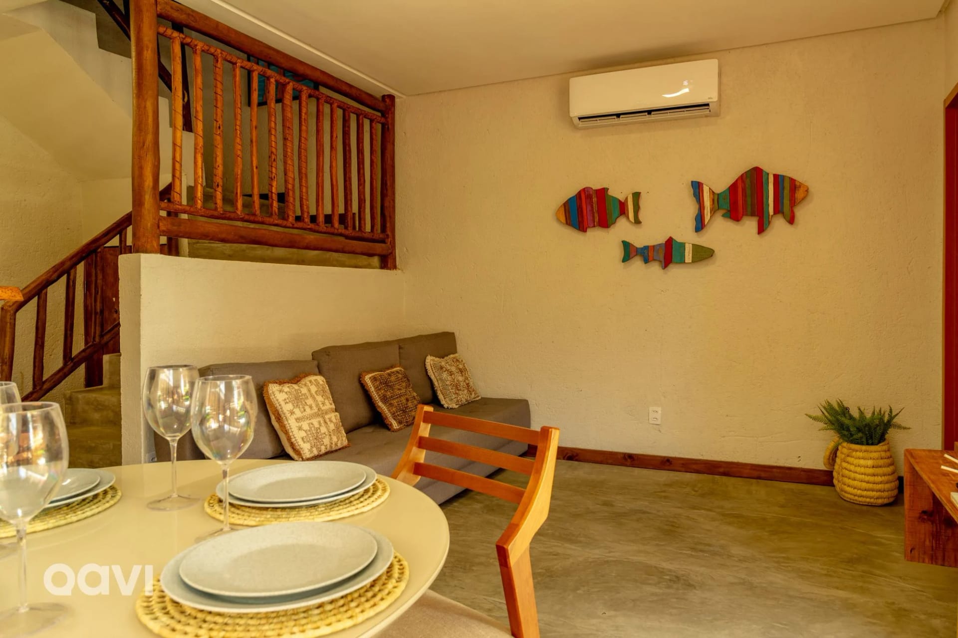 Sala de Estar — Casa em condomínio Sapê 15 by Qavi
