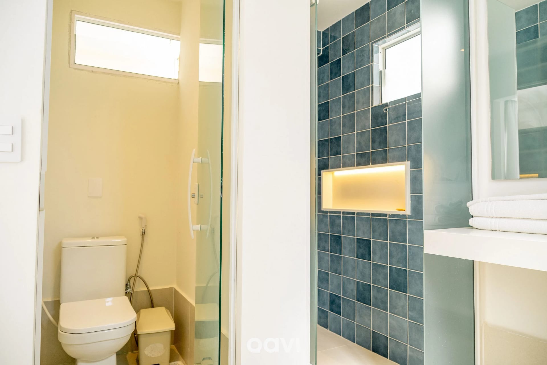 Baño — Apartamento 2 Suítes com Jardim #VipPraiaHotel