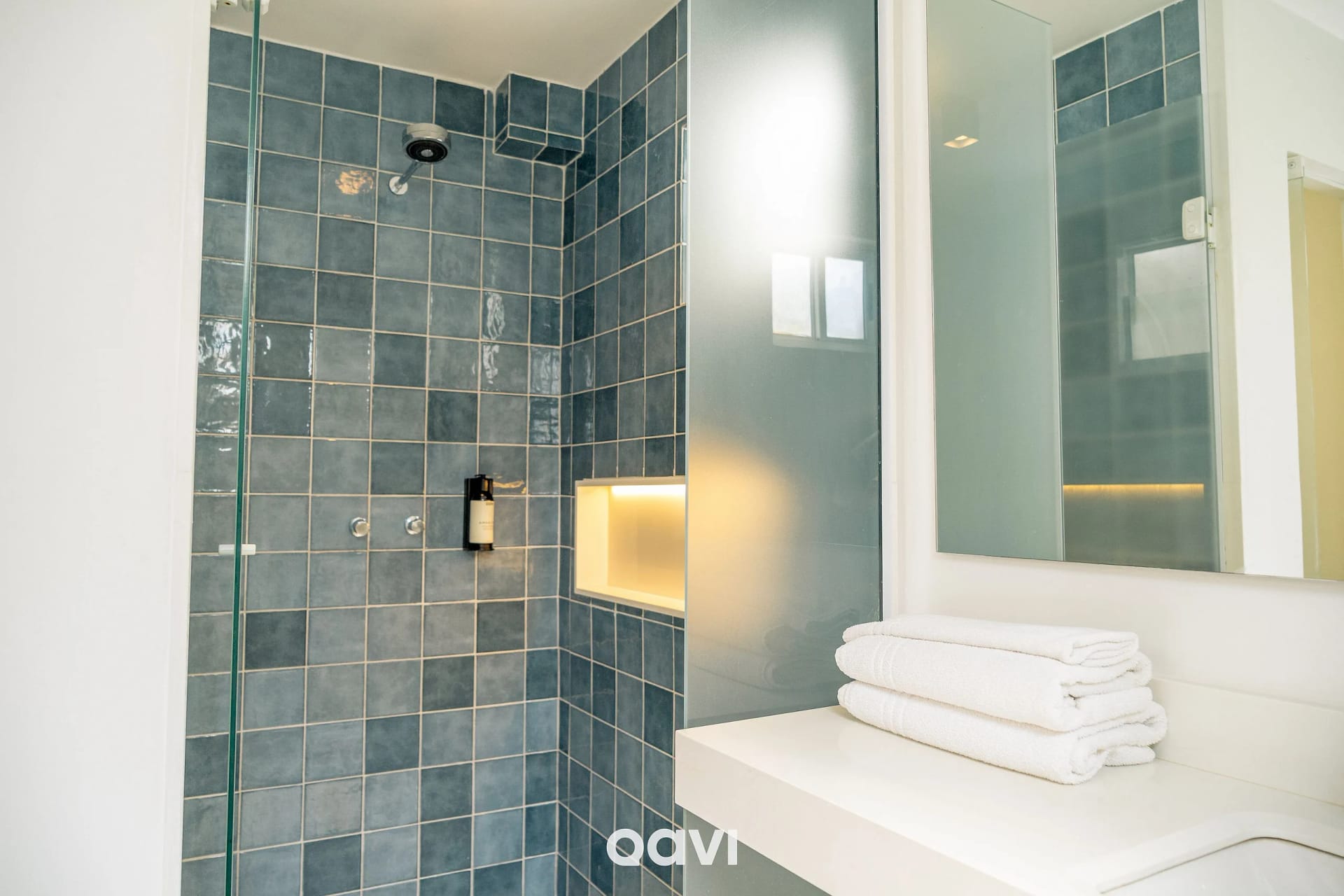 Baño — Apartamento 2 Suítes com Jardim #VipPraiaHotel