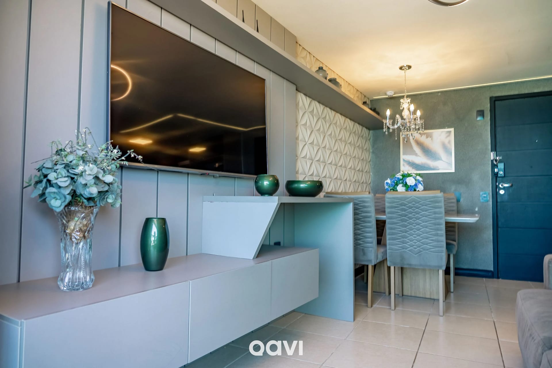 TV e multimídia — Ap Vista Mar no Duna Barcane by QAVI