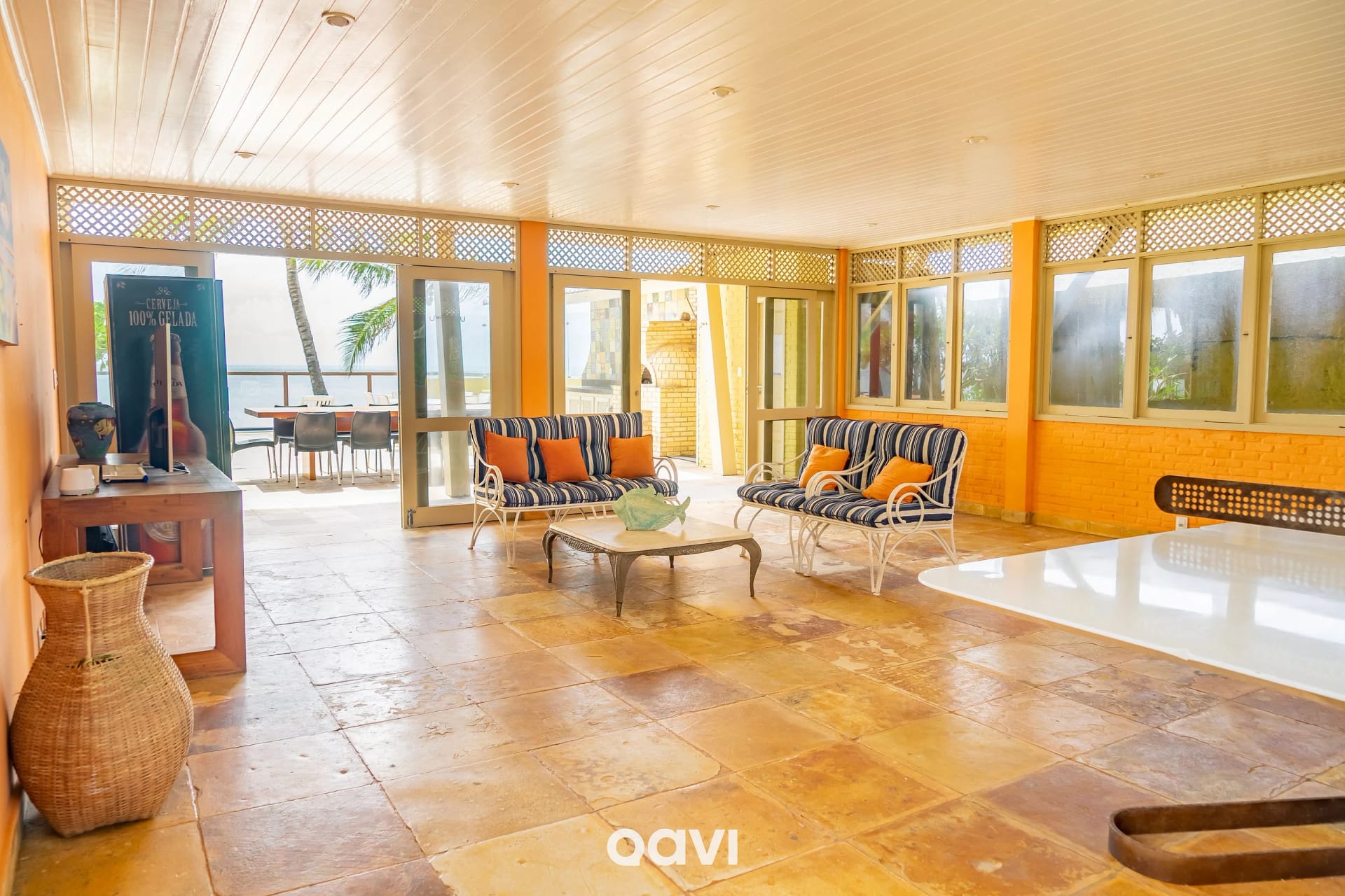 Area de estar — Casa Beira Mar Villa Jacumã by QAVI