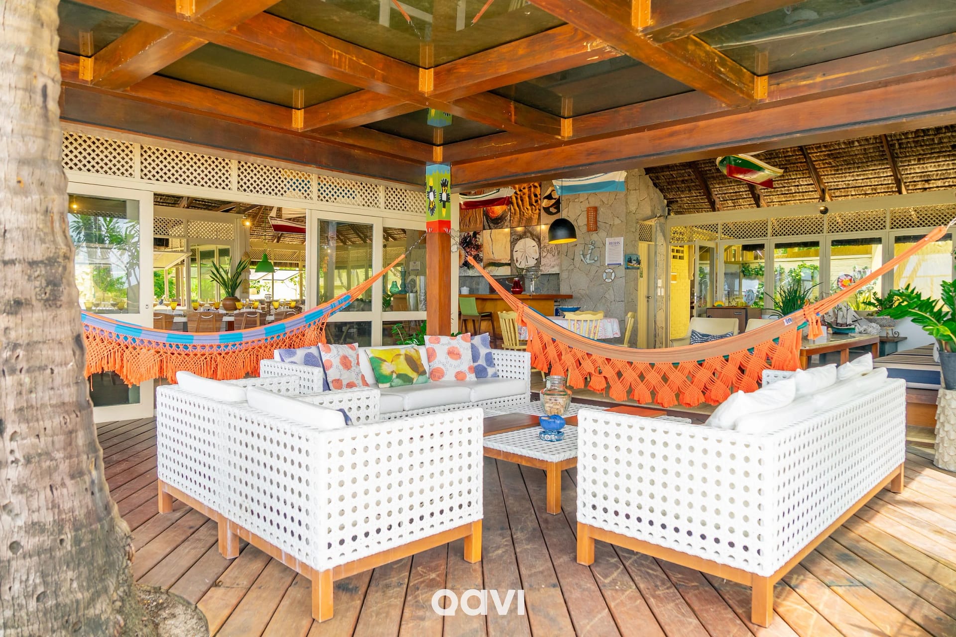 Sala de Estar — Casa Beira Mar Villa Jacumã by QAVI