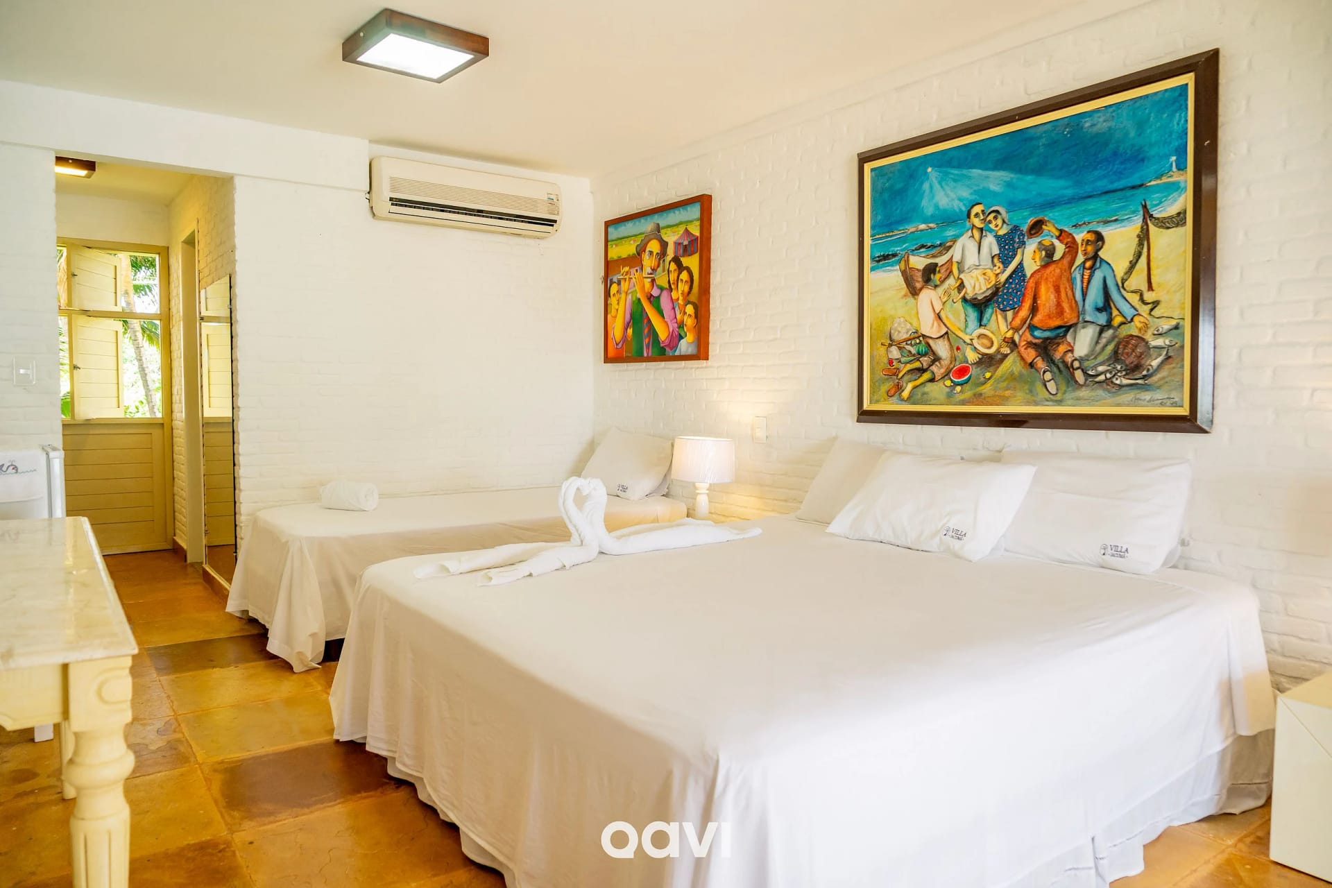 Dormitorio — Casa Beira Mar Villa Jacumã by QAVI