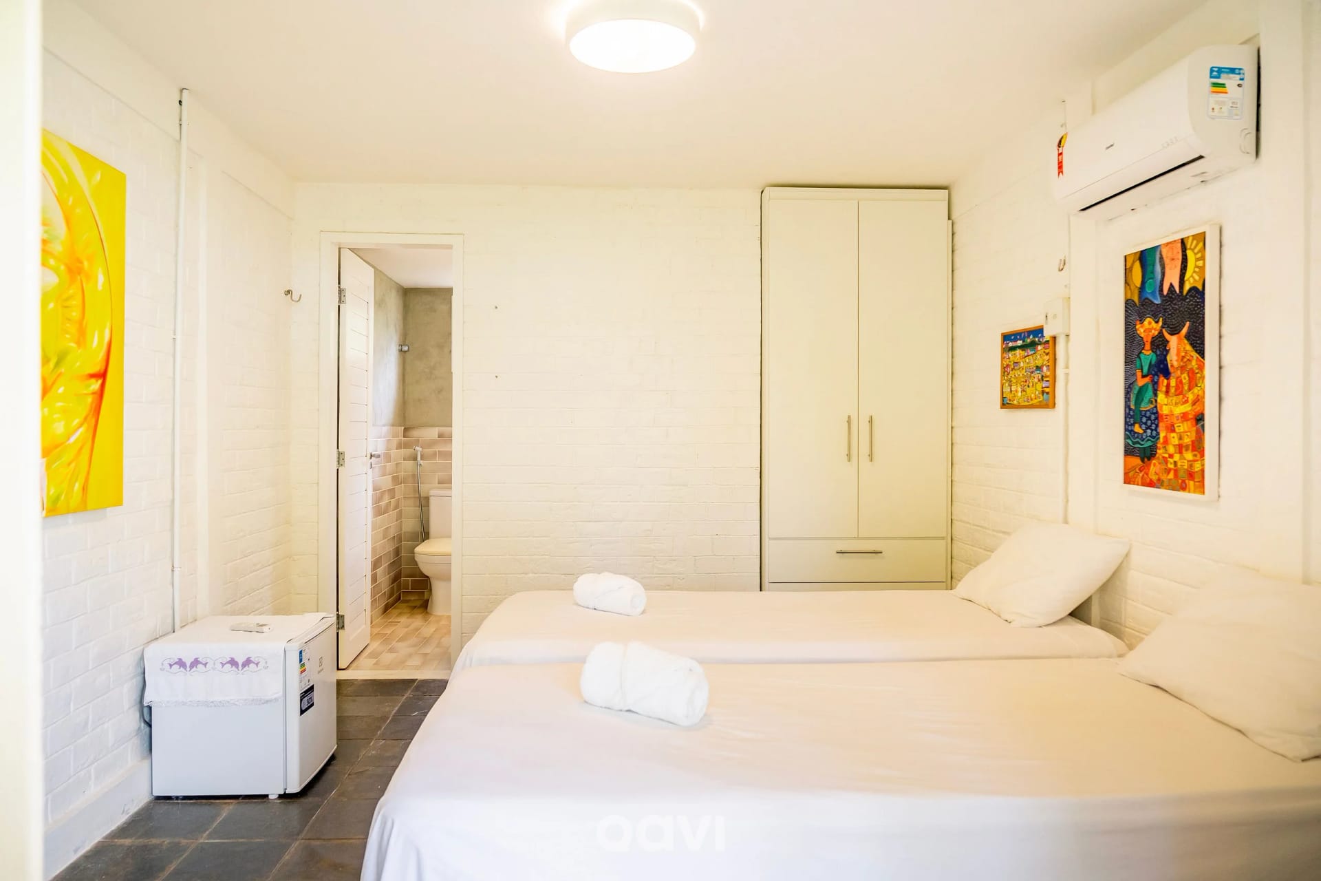 Dormitorio — Casa Beira Mar Villa Jacumã by QAVI