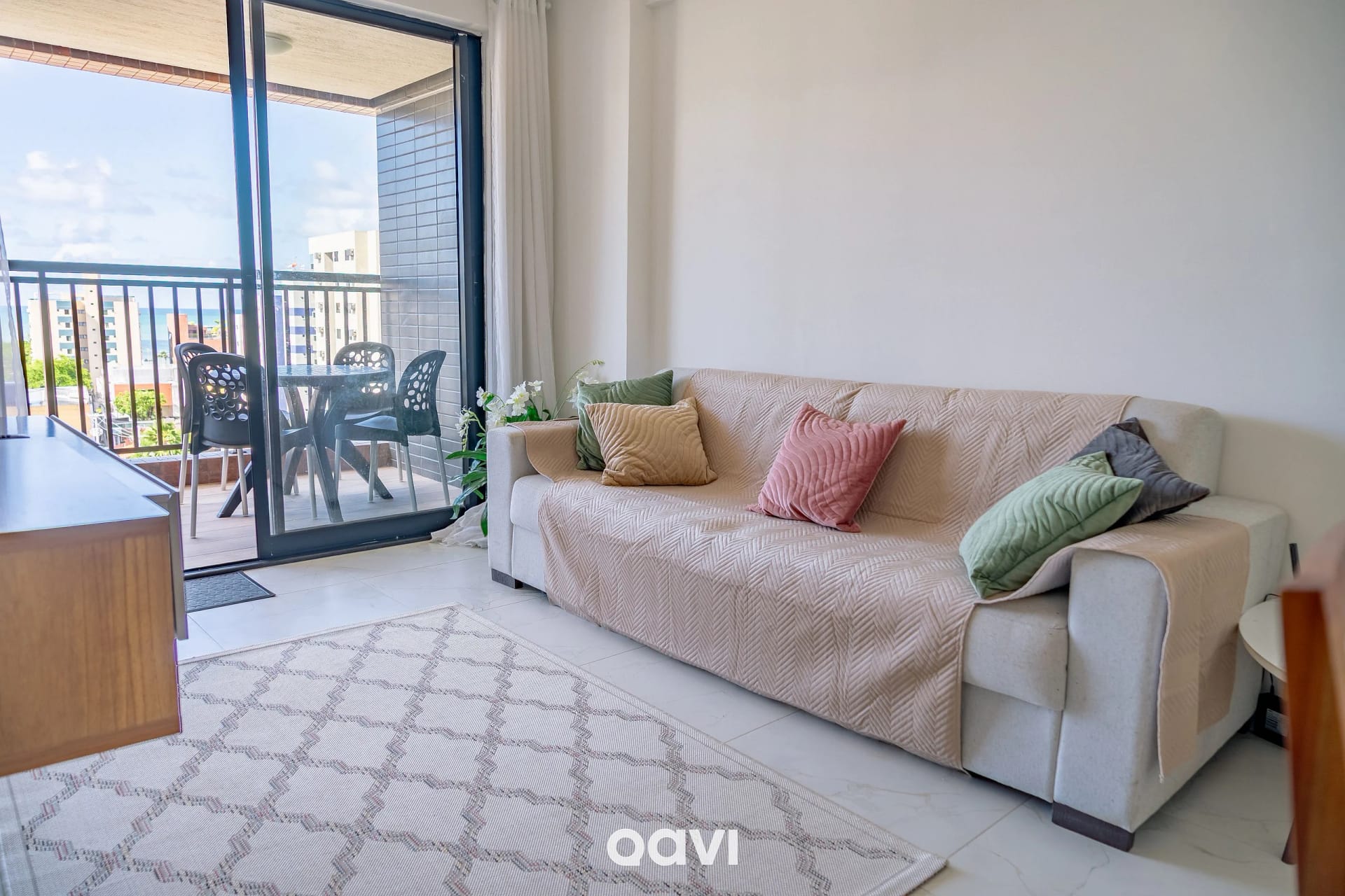 Sala de Estar — Apartamento 3 quartos em Manaíra by Qavi