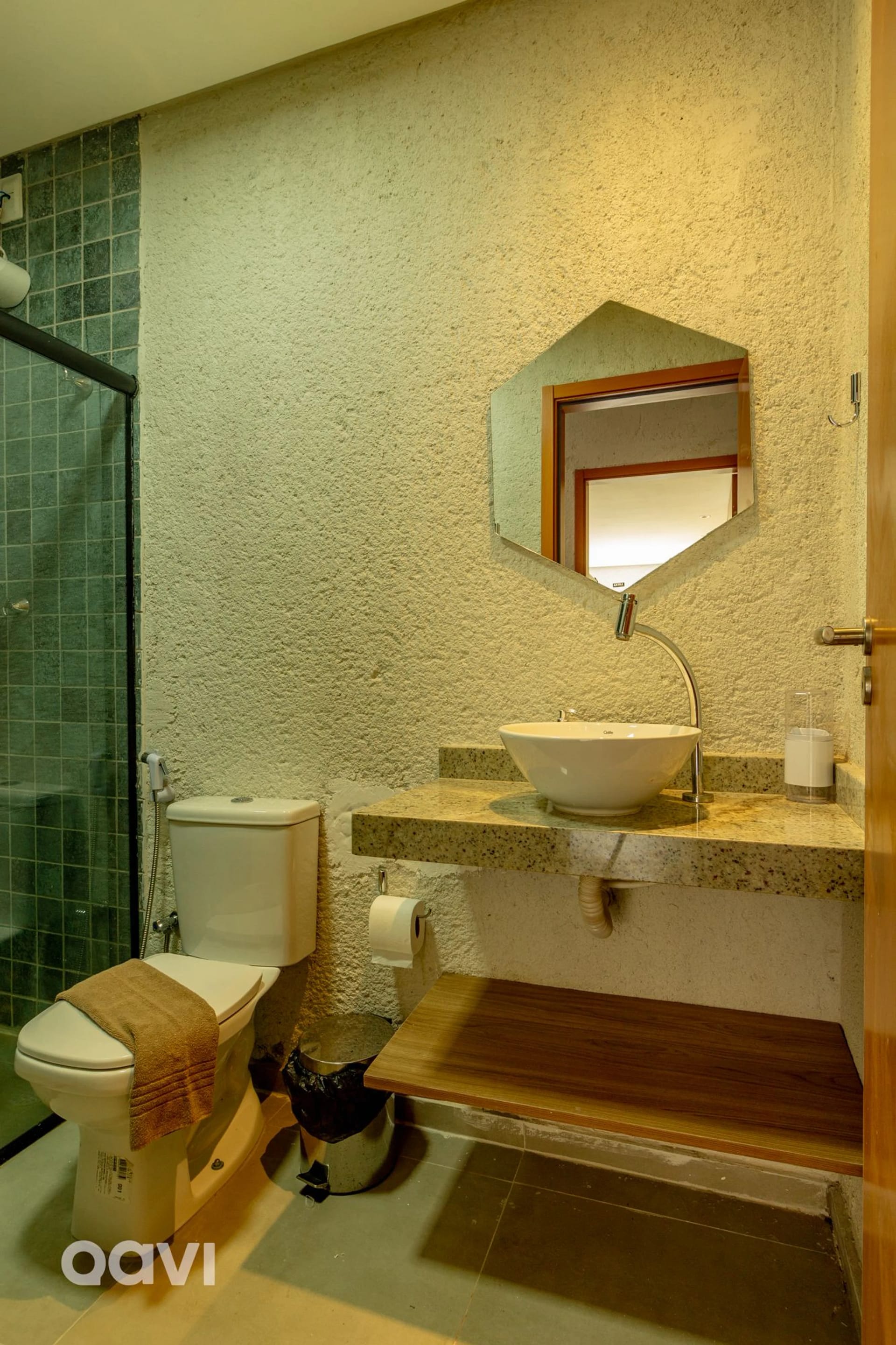 Baño — Qavi - Casa com Piscina Privativa - Lambari 101