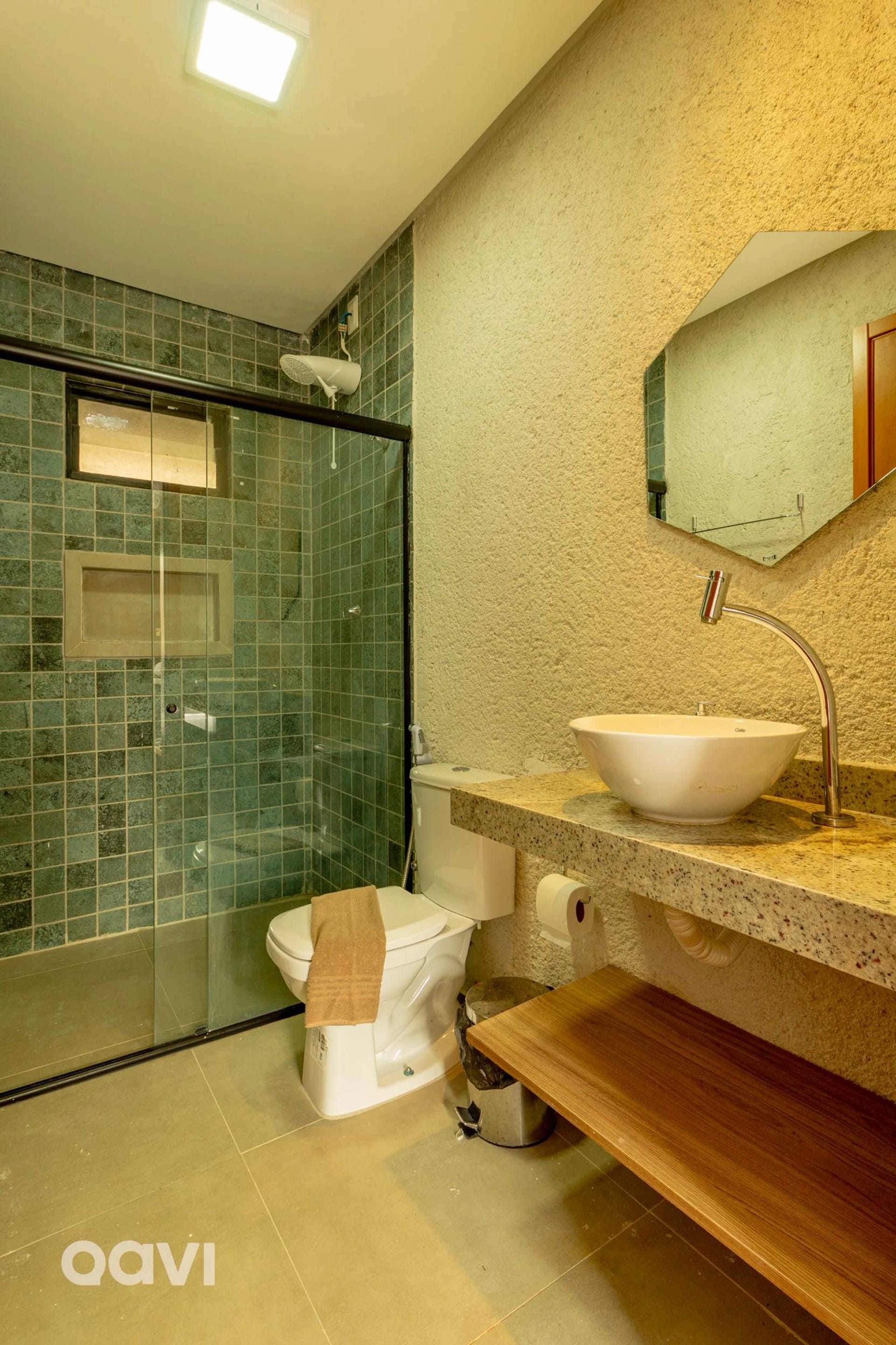 Baño — Qavi - Casa com Piscina Privativa - Lambari 101
