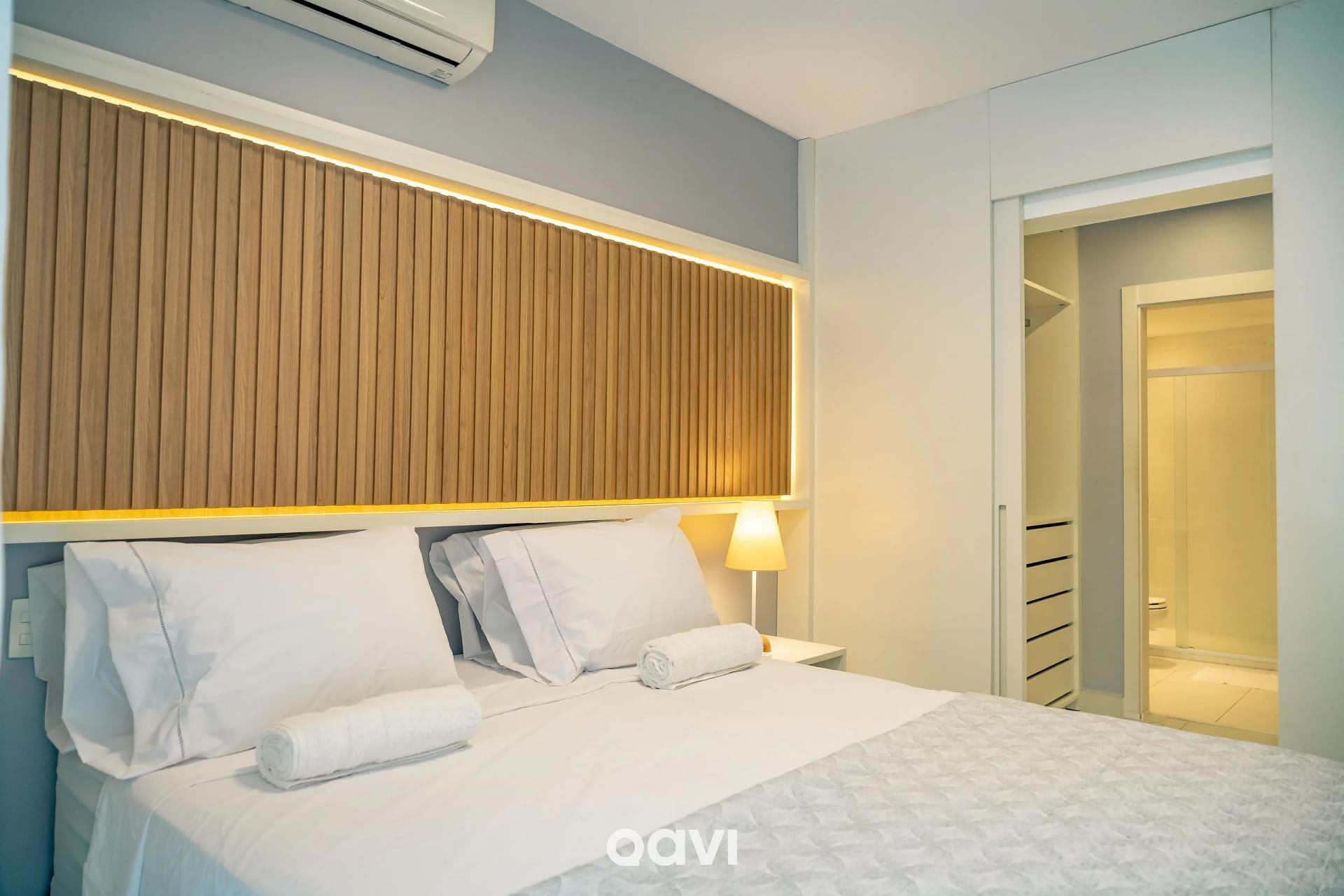 Bedroom — In Mare Bali Flat Premium Santorini by Qavi