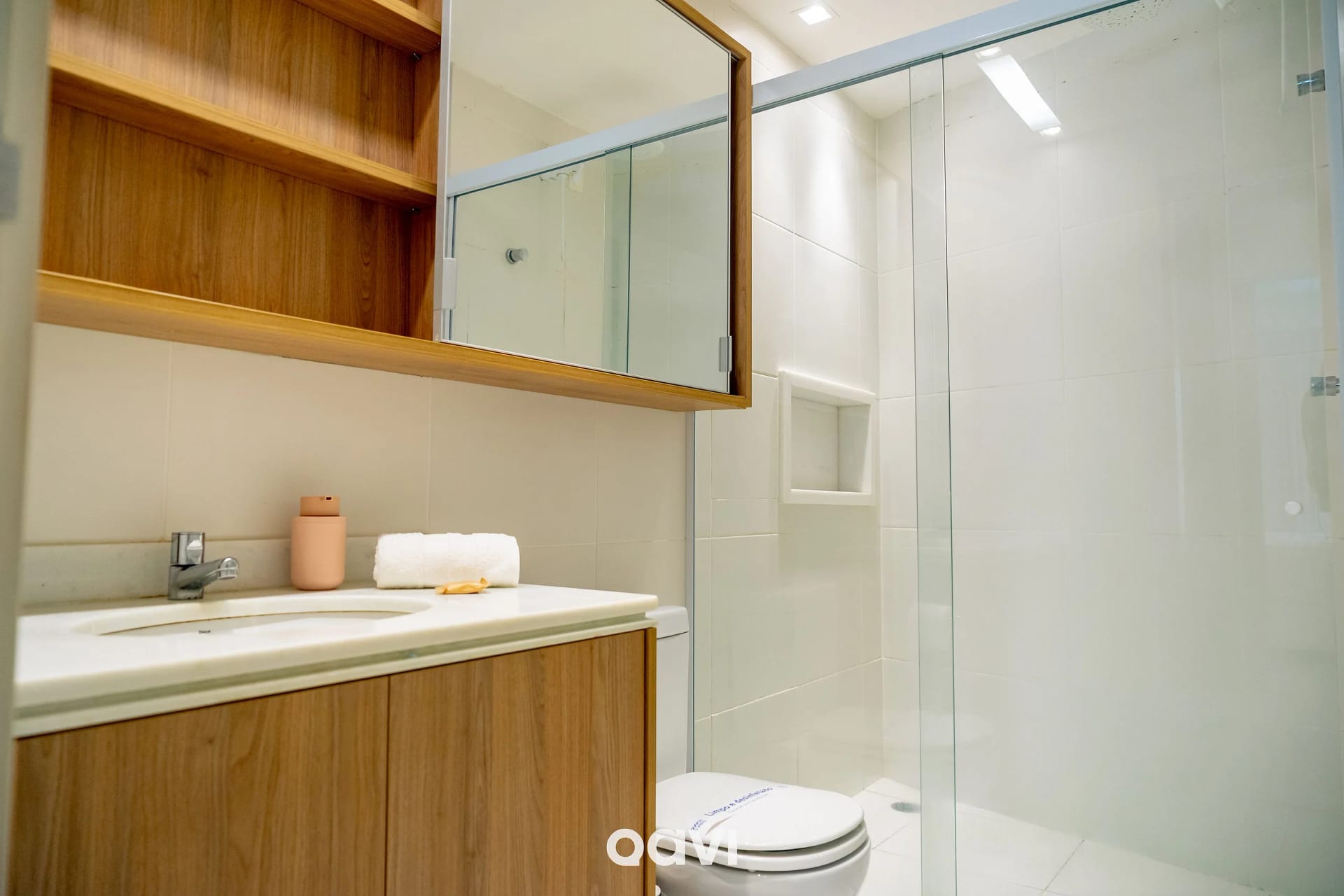 Toilet — In Mare Bali Flat Premium Santorini by Qavi