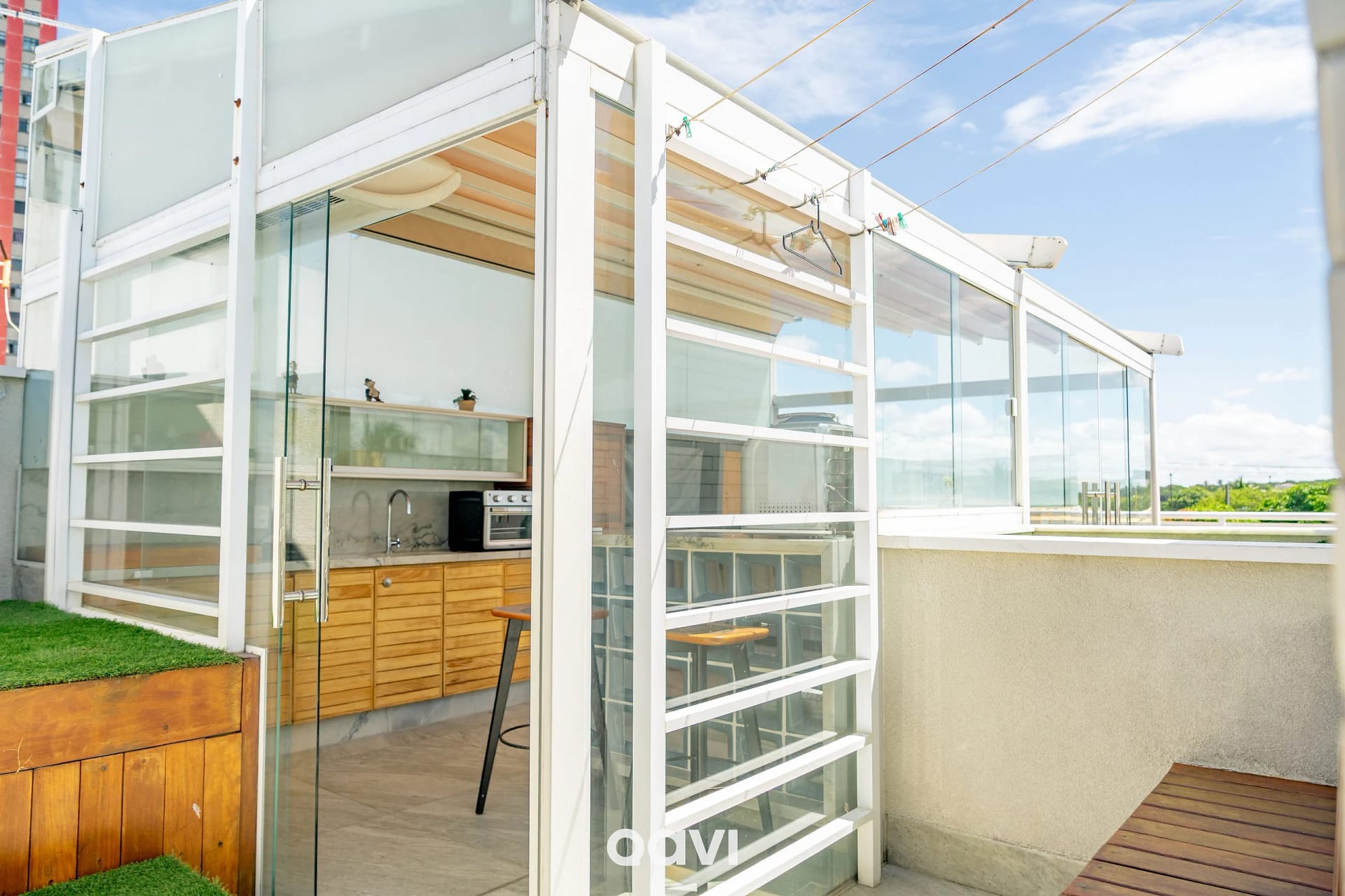 Balcony / Terrace — In Mare Bali Flat Premium Sicilia by Qavi