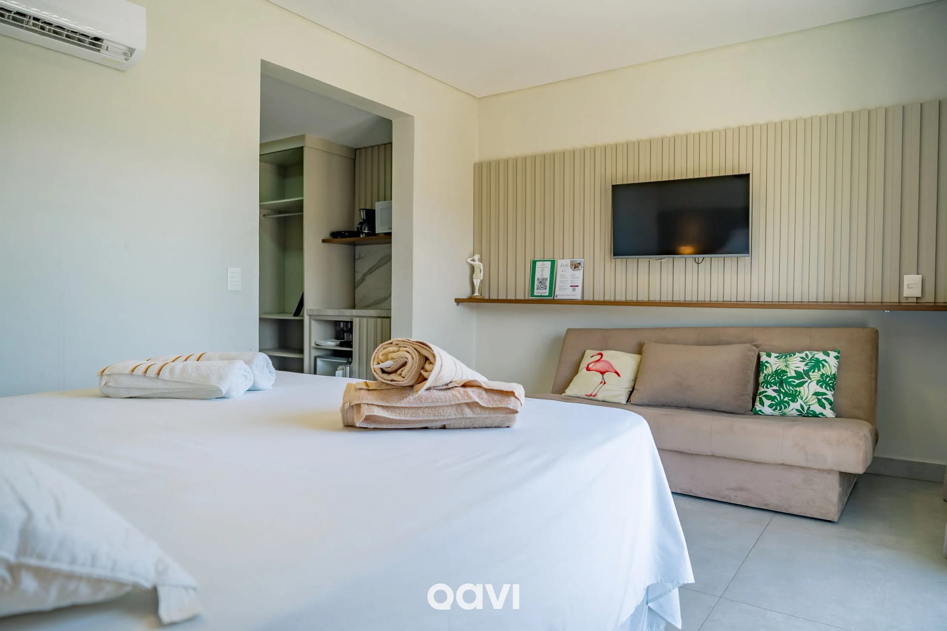 Foto de todo o quarto — Flat Ile de Pipa Sicilia by Qavi