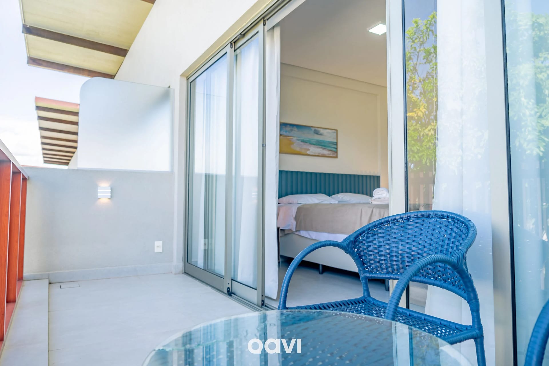 Fachada / Terraza — Flat Ile de Pipa Capri by QAVI
