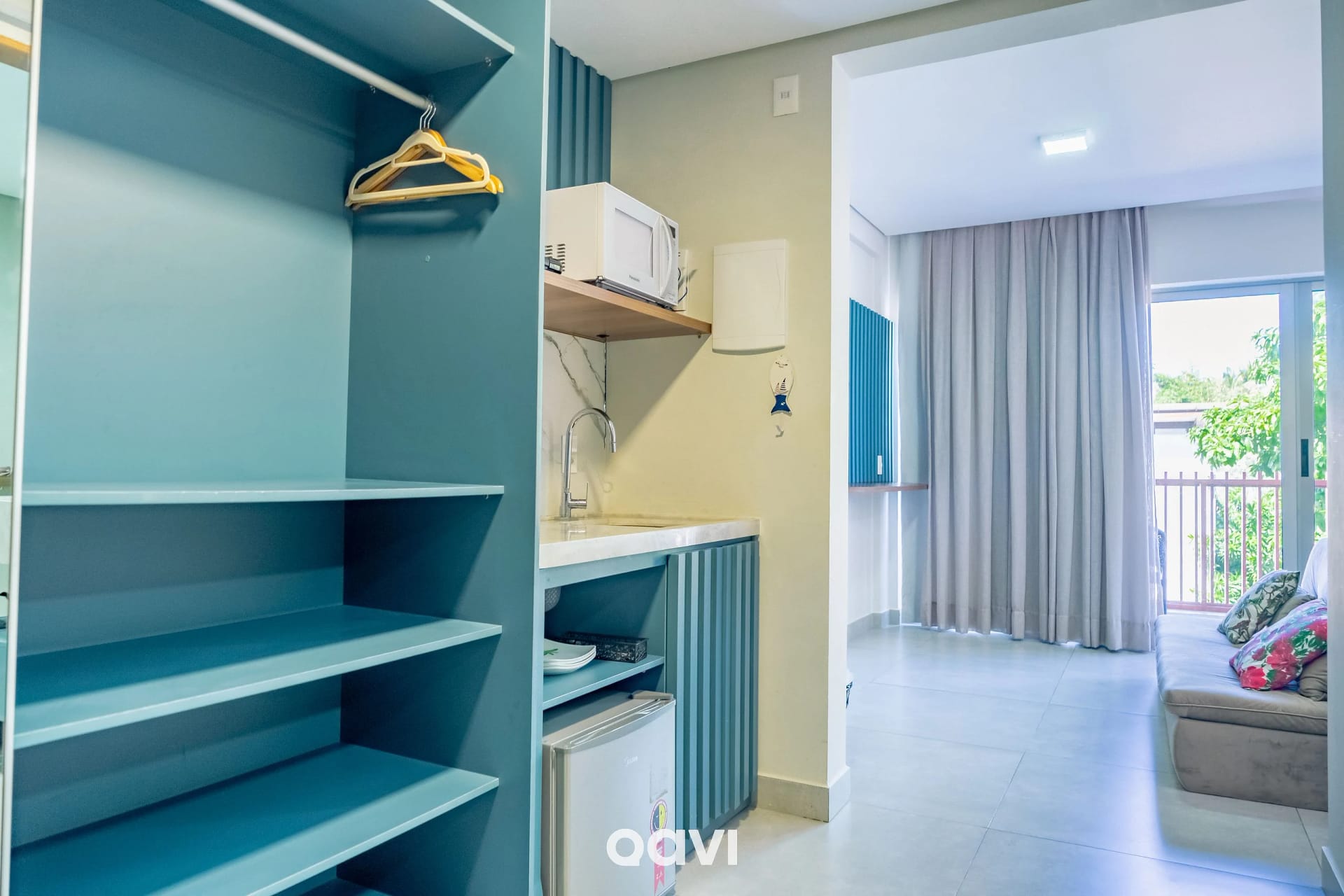Cocina o kitnet — Flat Ile de Pipa Capri by QAVI