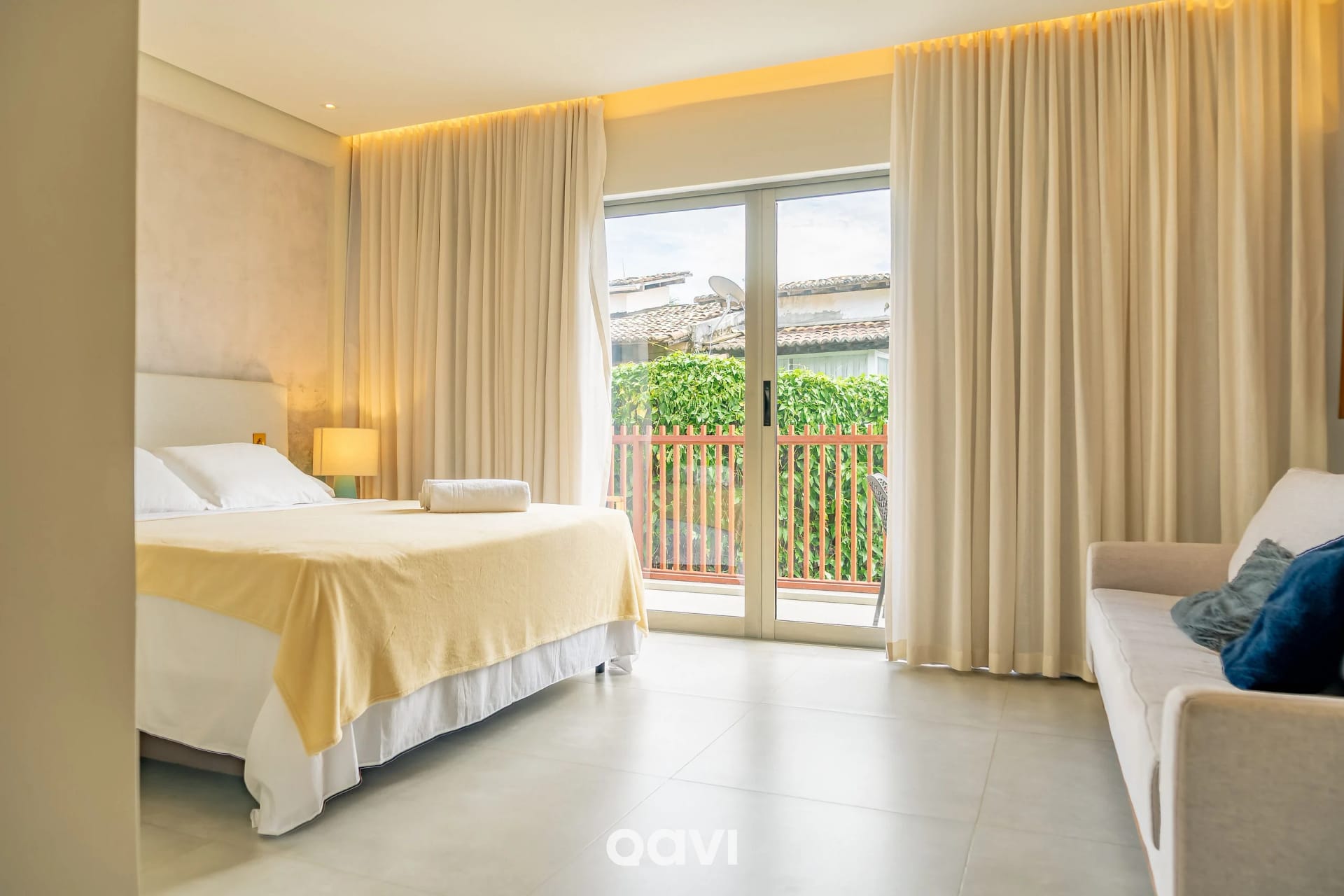 Dormitorio — Flat Ile de Pipa Sardenha by QAVI