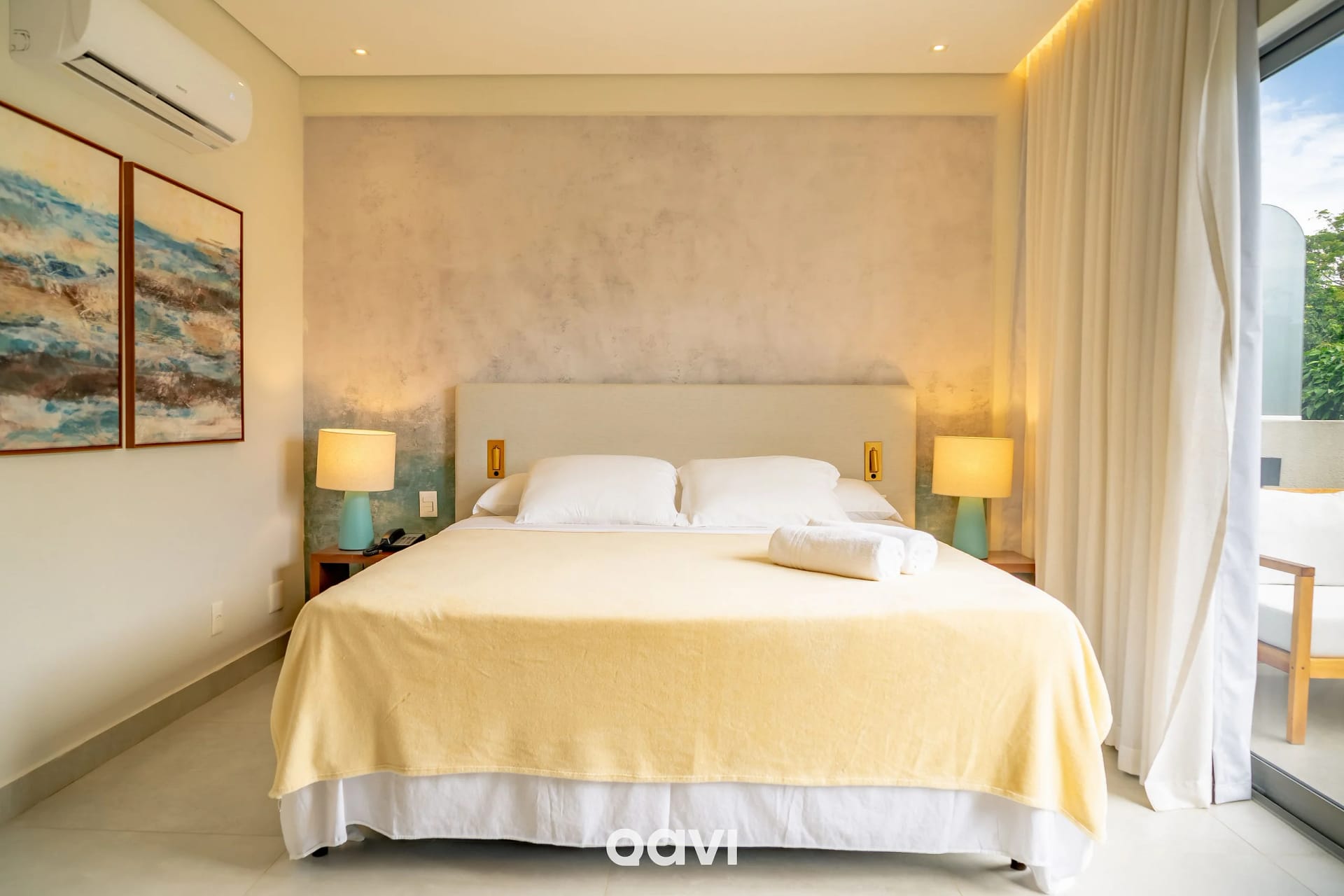 Dormitorio — Flat Ile de Pipa Sardenha by QAVI