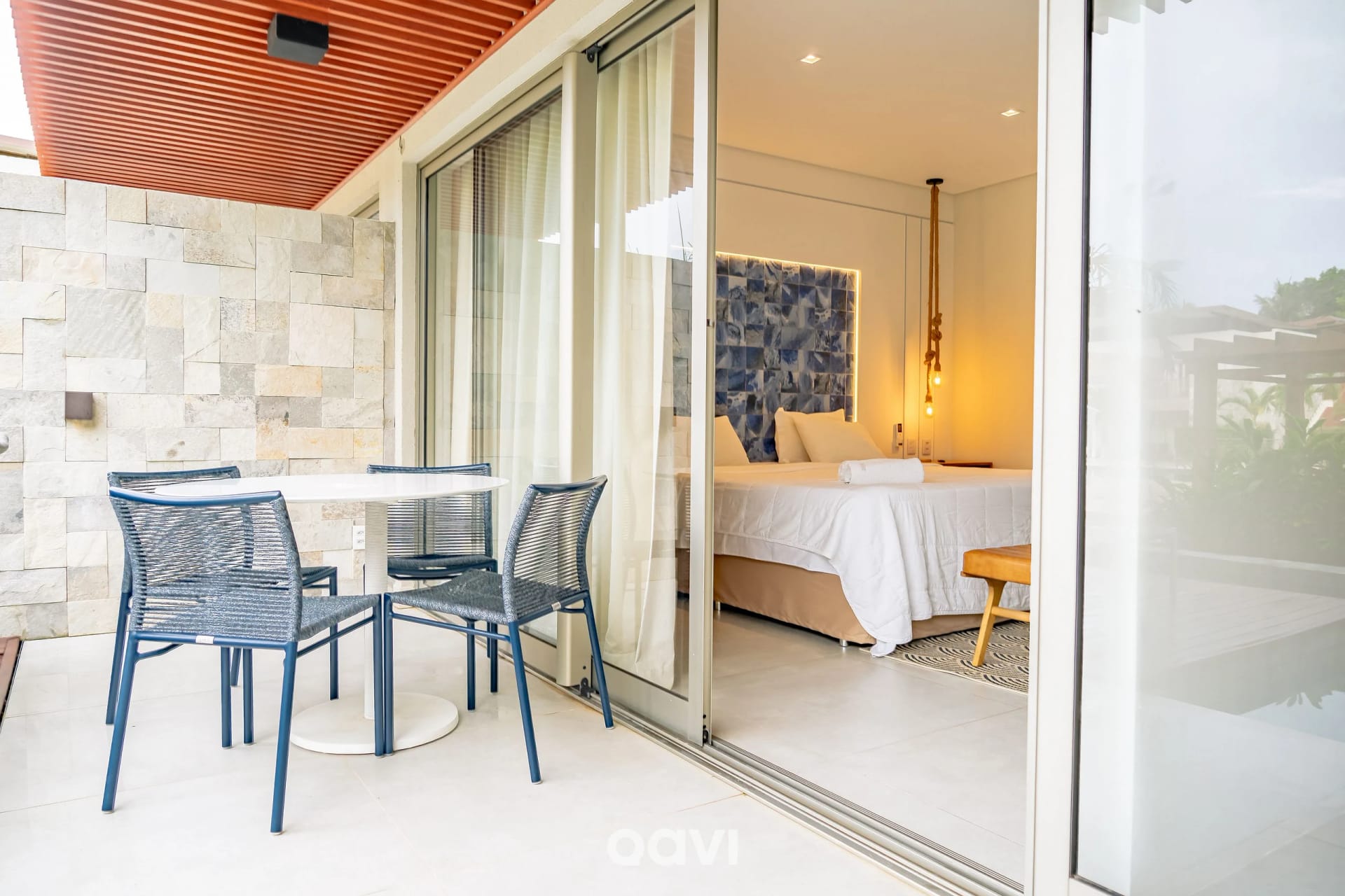 Pool view — Flat Ile de Pipa Deck Premium Fiji by Qavi